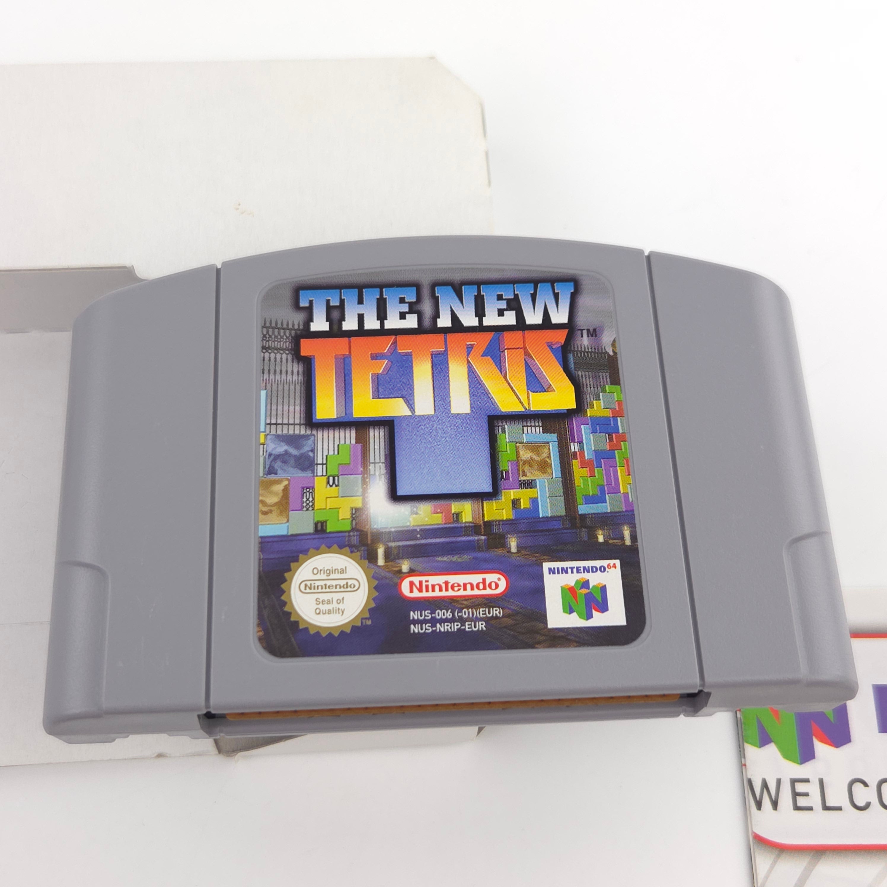 Nintendo 64 Spiel – The New Tetris (N64 OVP)