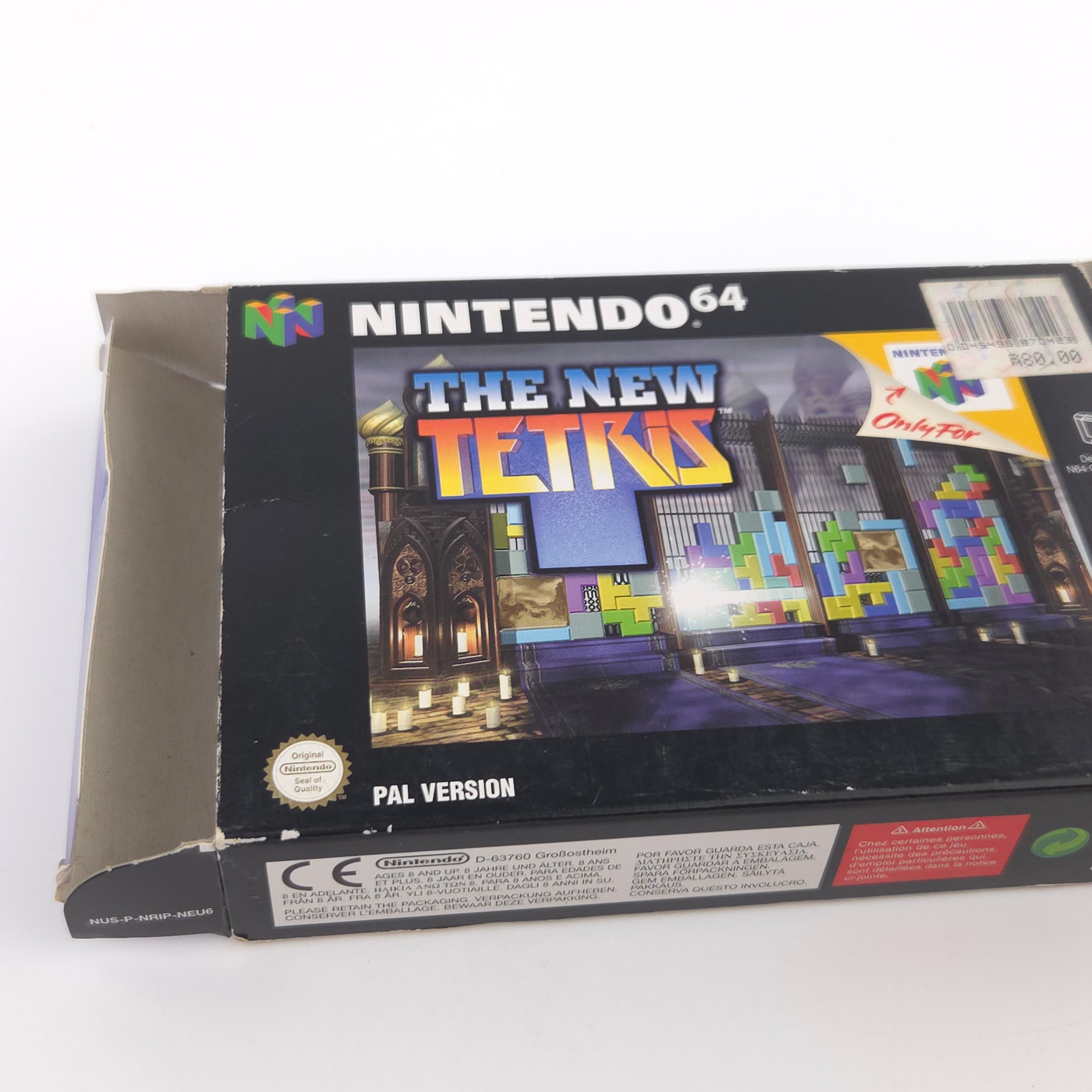 Nintendo 64 Spiel – The New Tetris (N64 OVP)