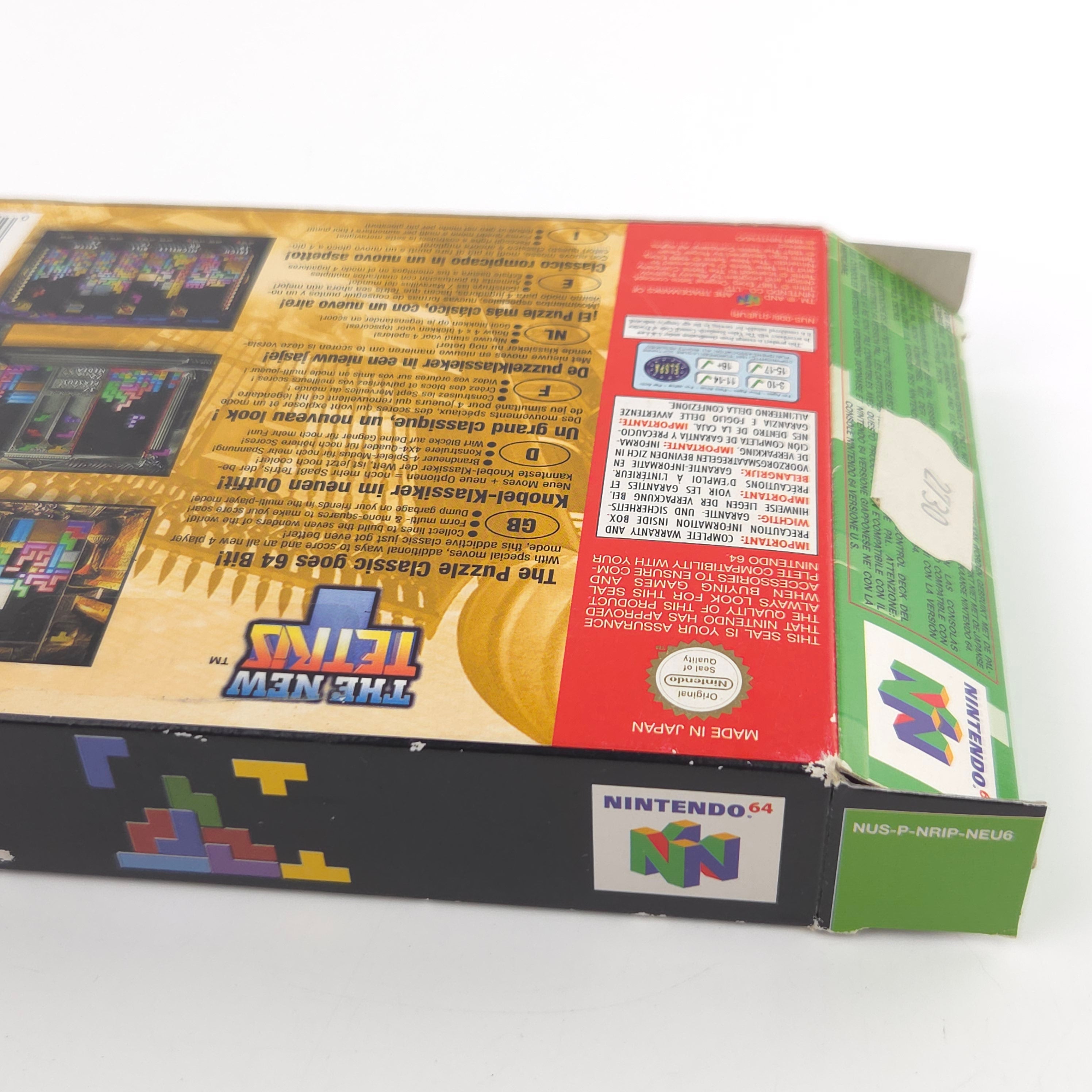 Nintendo 64 Spiel – The New Tetris (N64 OVP)