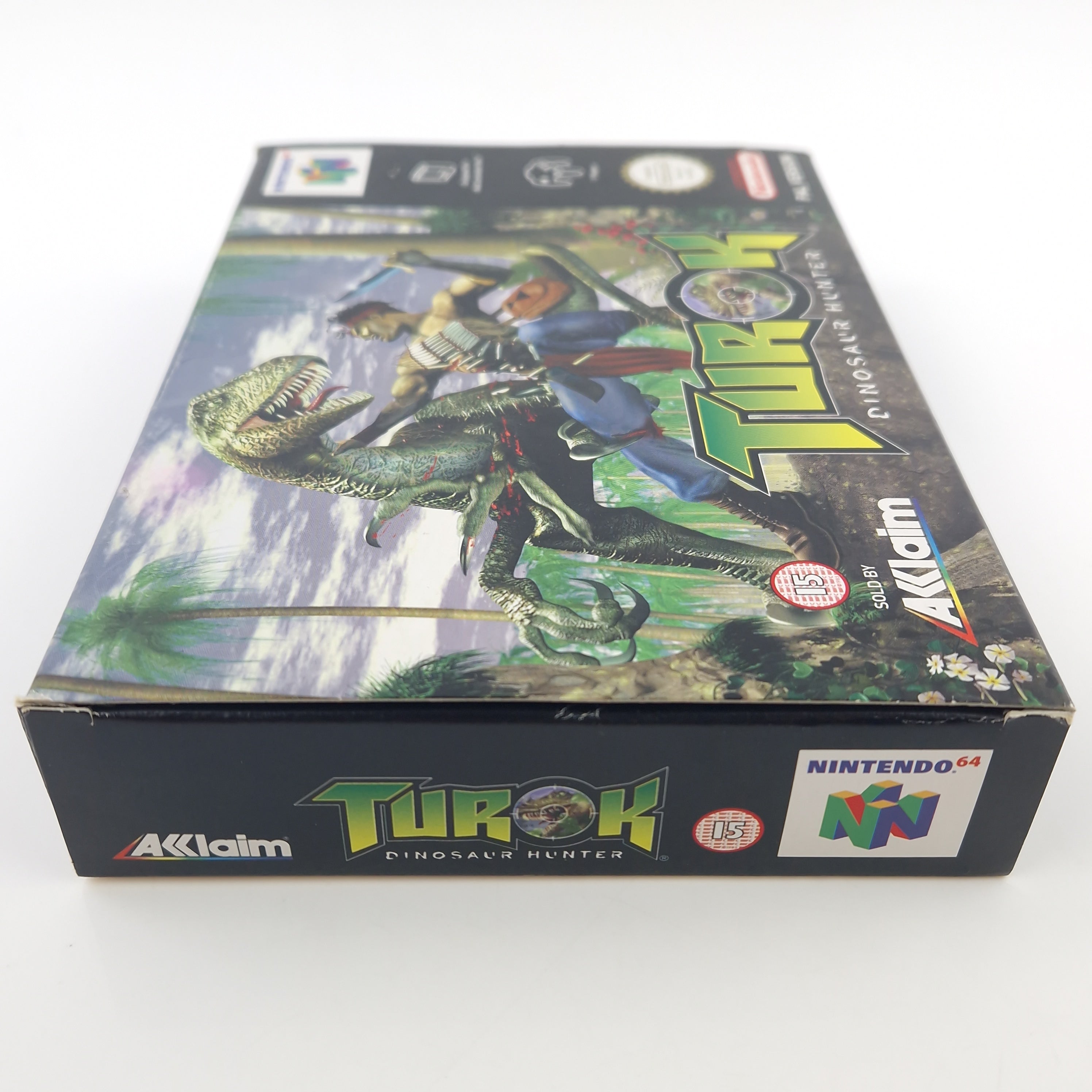 Nintendo 64 Spiel – Turok Dinosaur Hunter OVP PAL