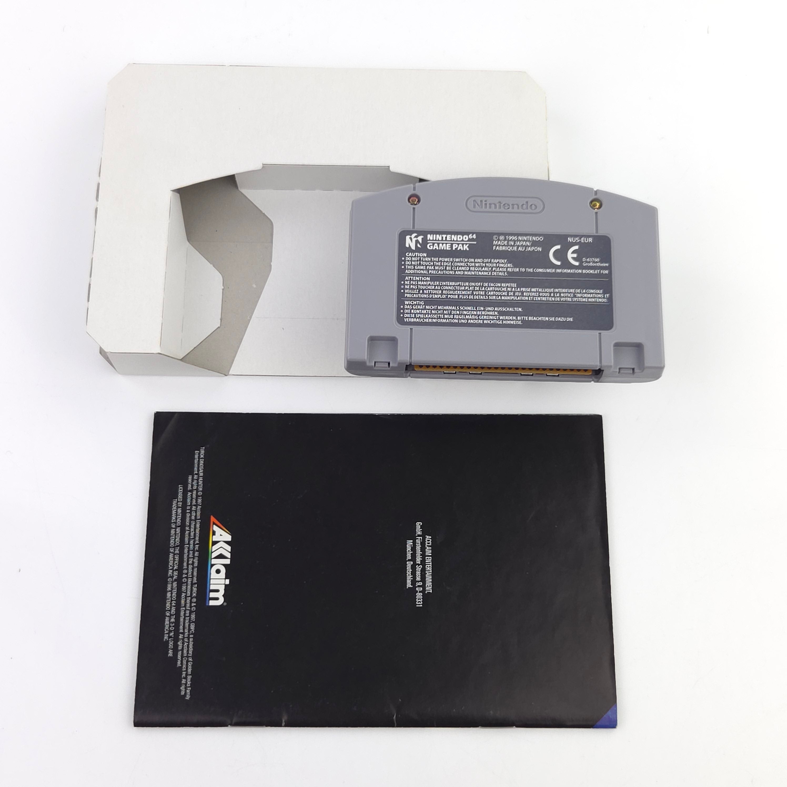 Nintendo 64 Spiel – Turok Dinosaur Hunter (OVP PAL)