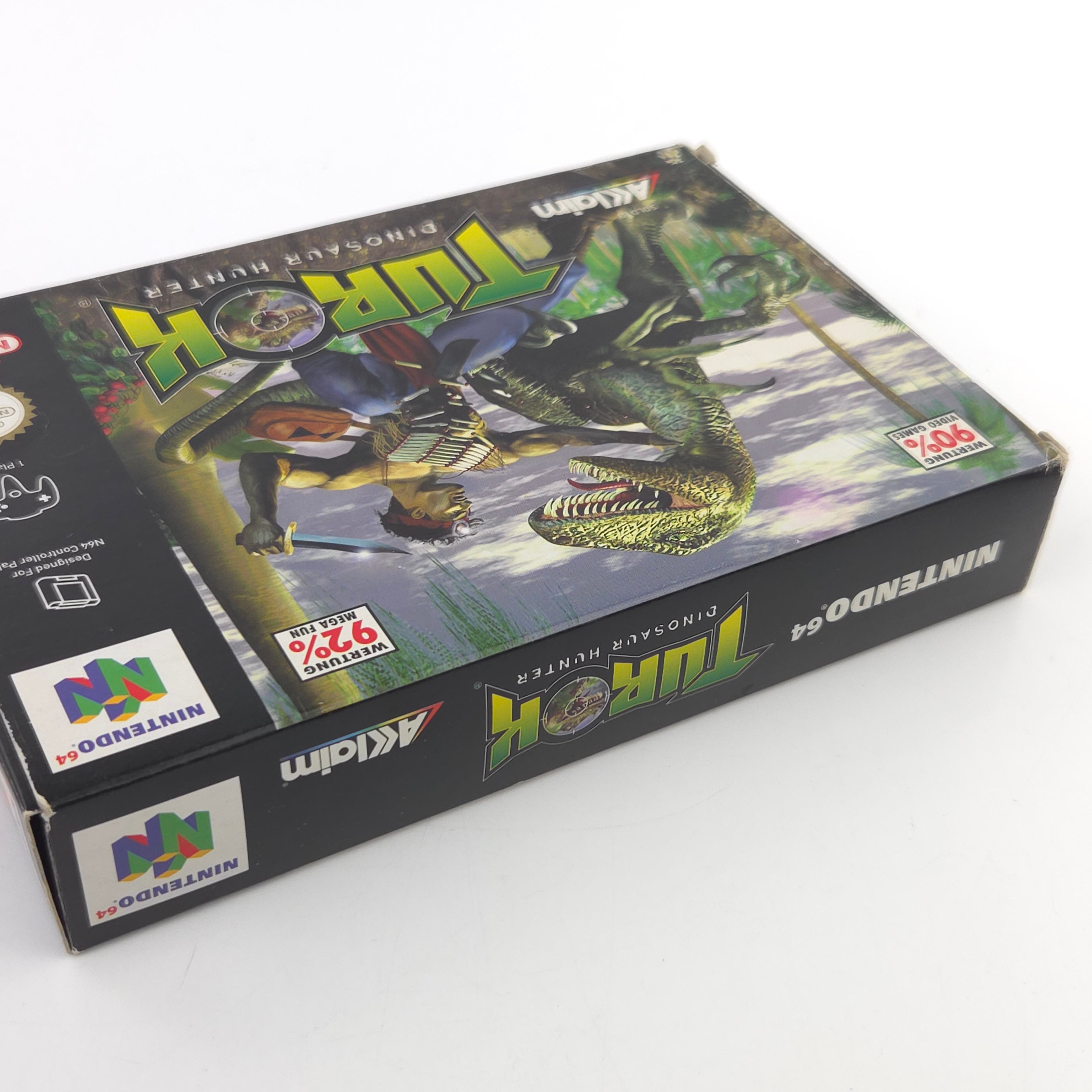 Nintendo 64 Spiel – Turok Dinosaur Hunter (OVP PAL)