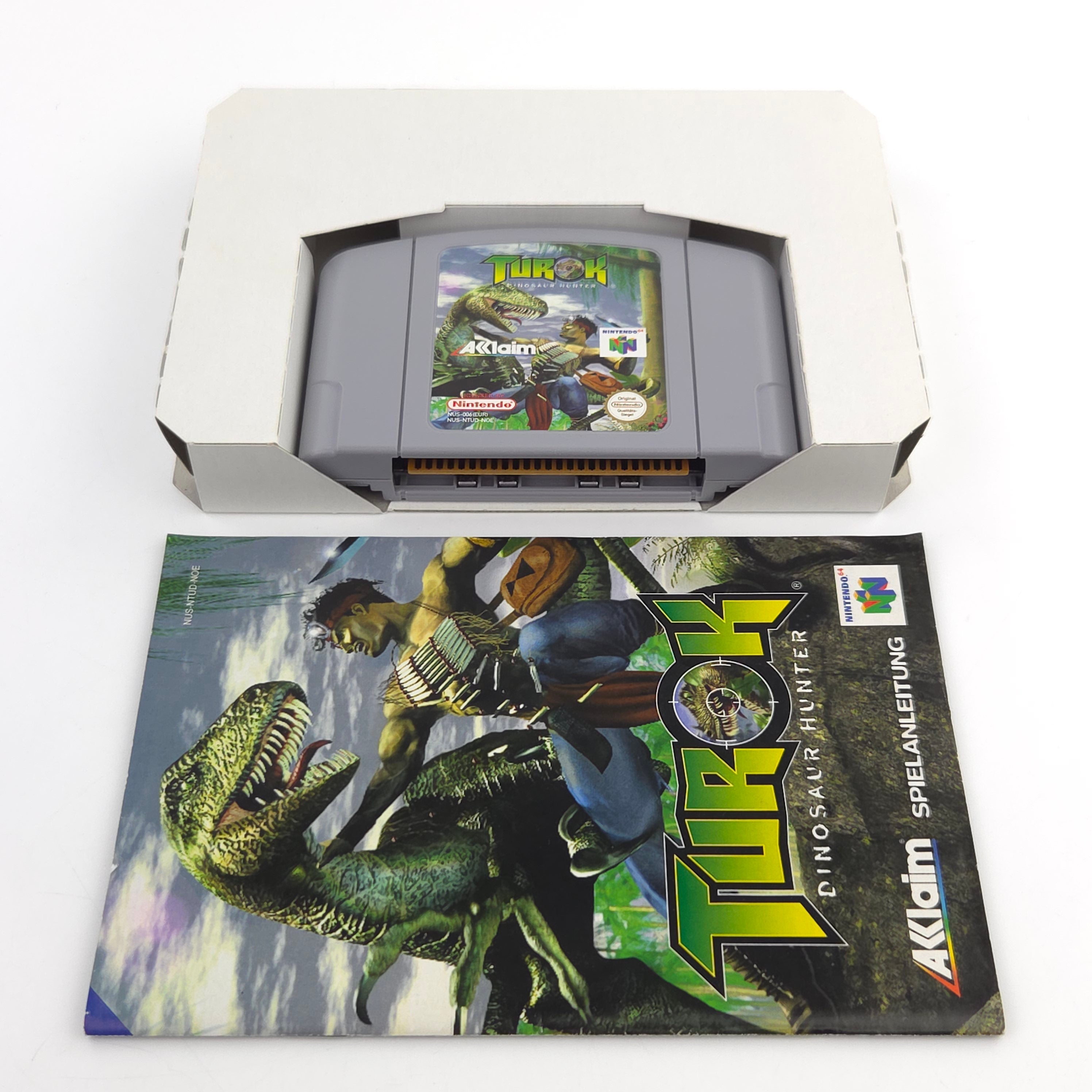 Nintendo 64 Spiel – Turok Dinosaur Hunter (OVP PAL)