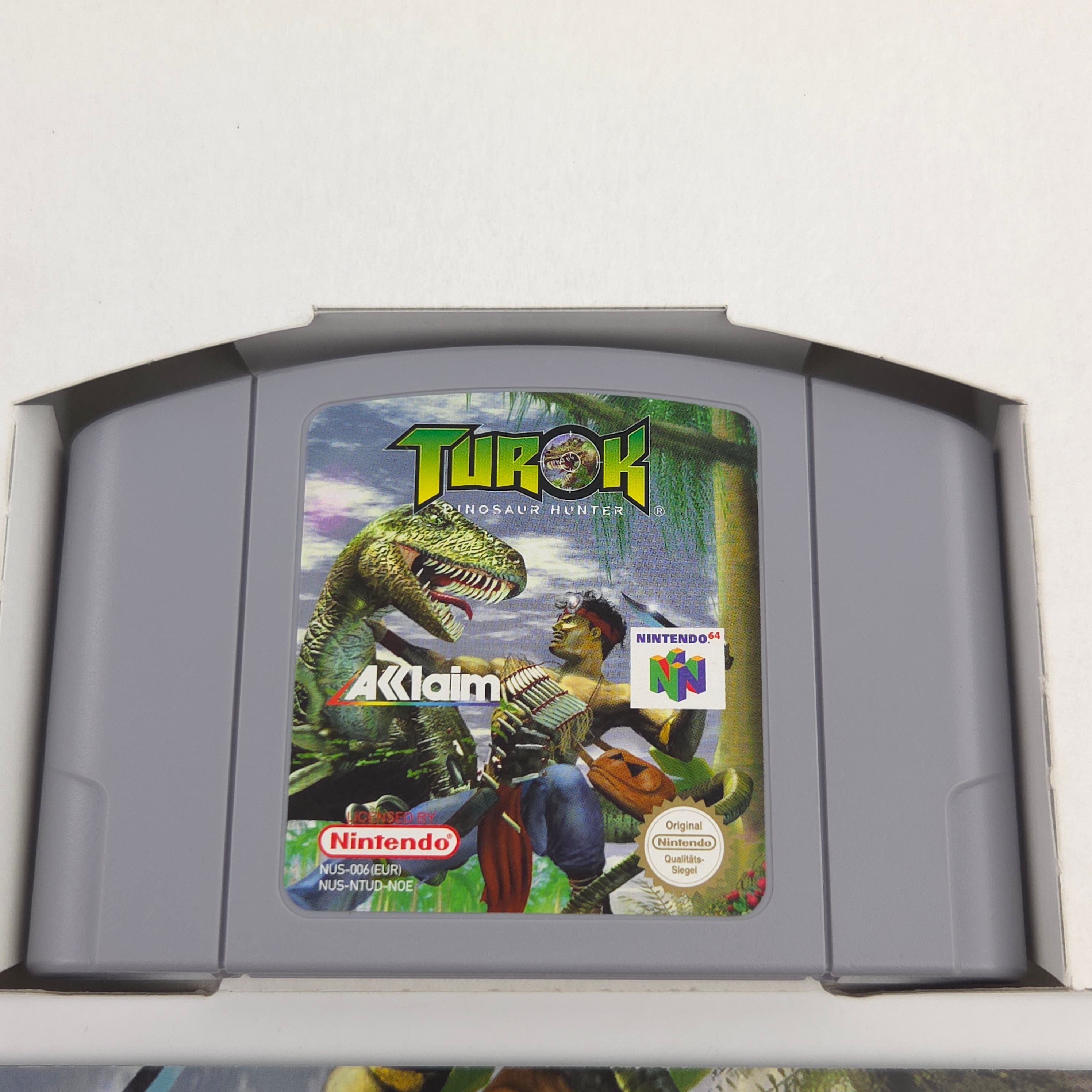 Nintendo 64 Spiel – Turok Dinosaur Hunter (OVP PAL)