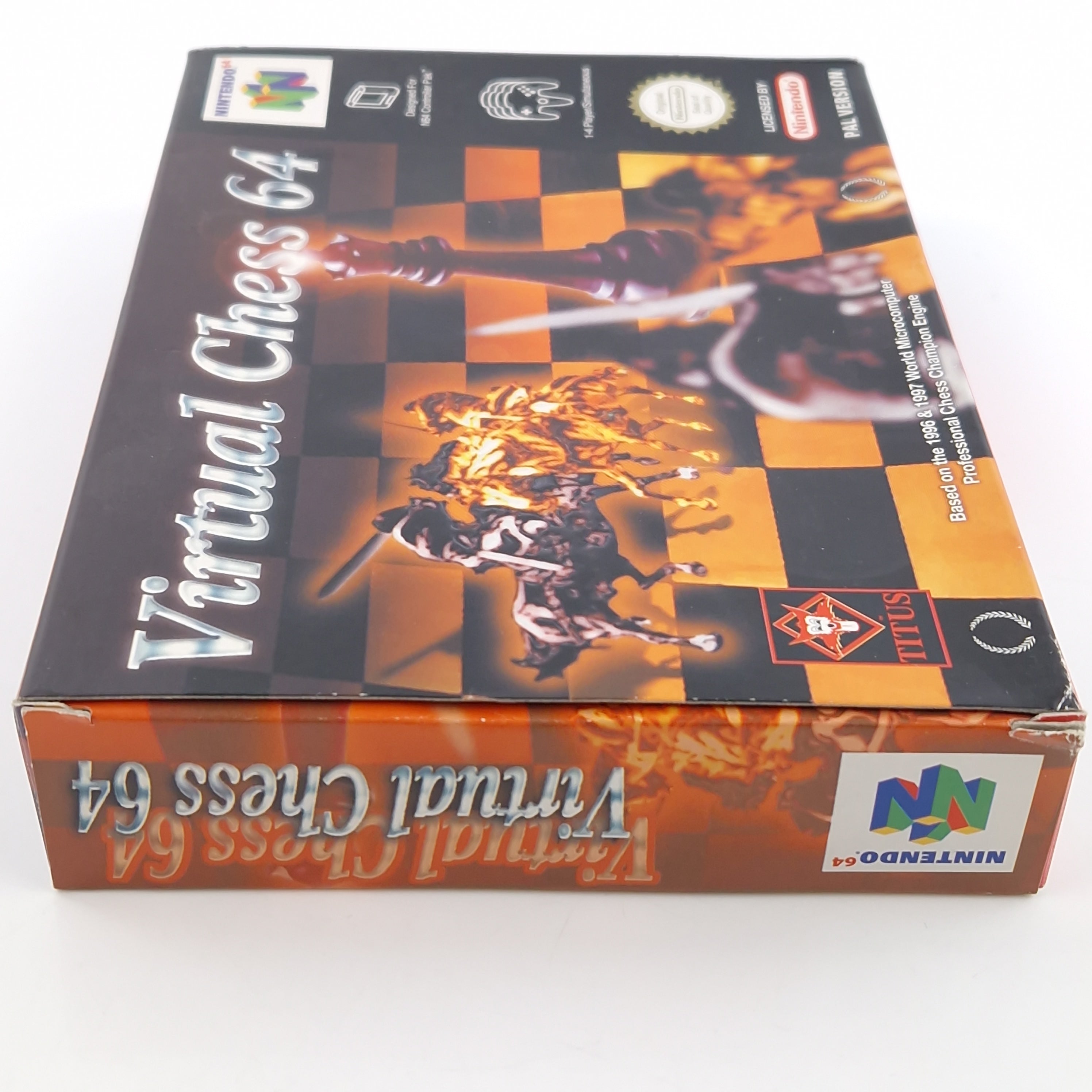 Nintendo 64 Spiel – Virtua Chess 64 N64 Modul OVP PAL
