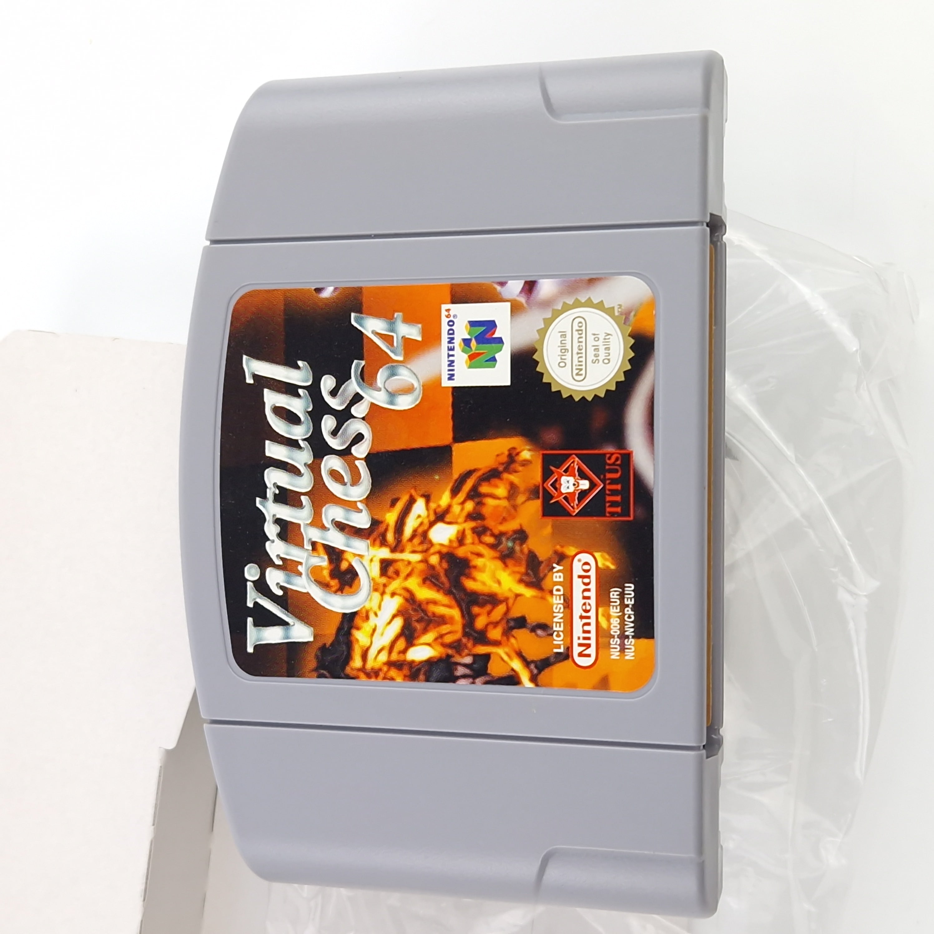 Nintendo 64 Spiel – Virtua Chess 64 N64 Modul OVP PAL