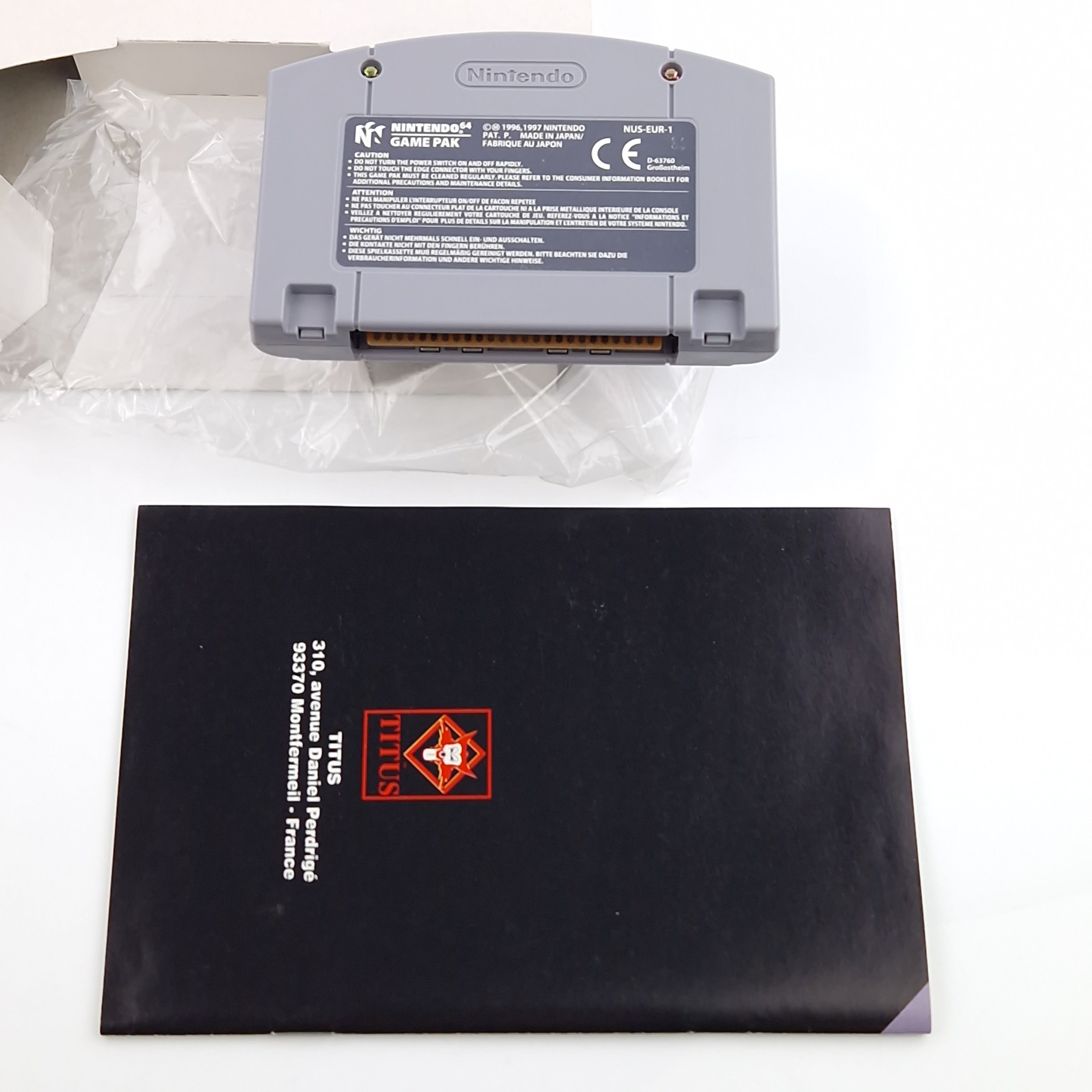 Nintendo 64 Spiel – Virtua Chess 64 N64 Modul OVP PAL