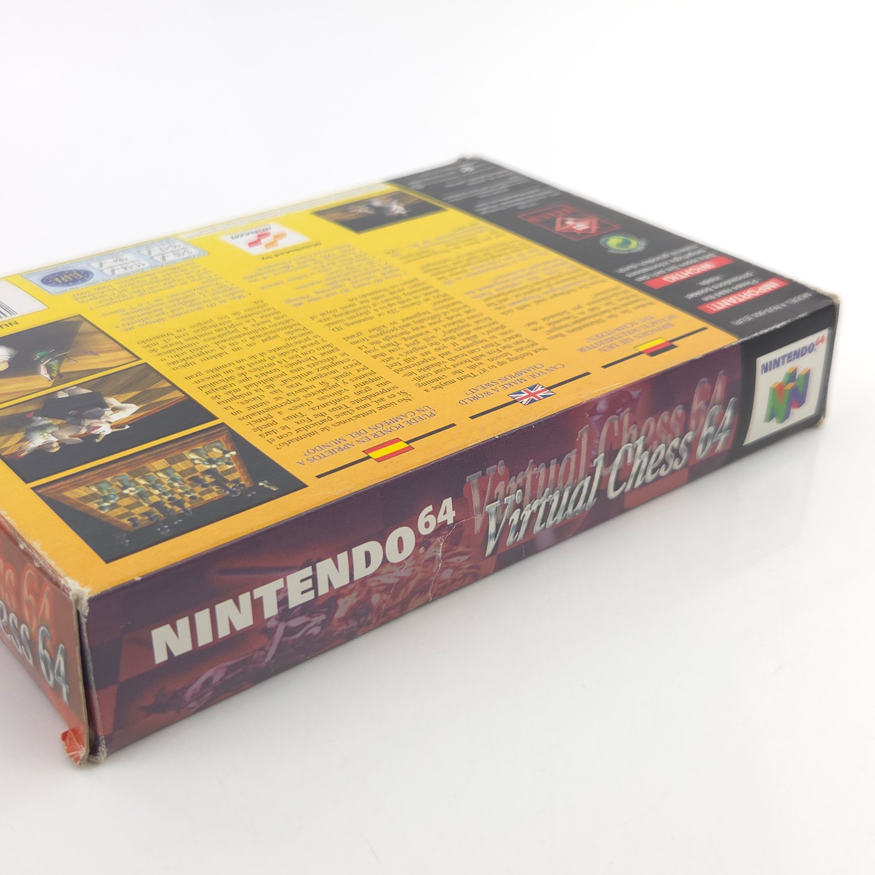 Nintendo 64 Spiel – Virtual Chess 64 (OVP PAL)