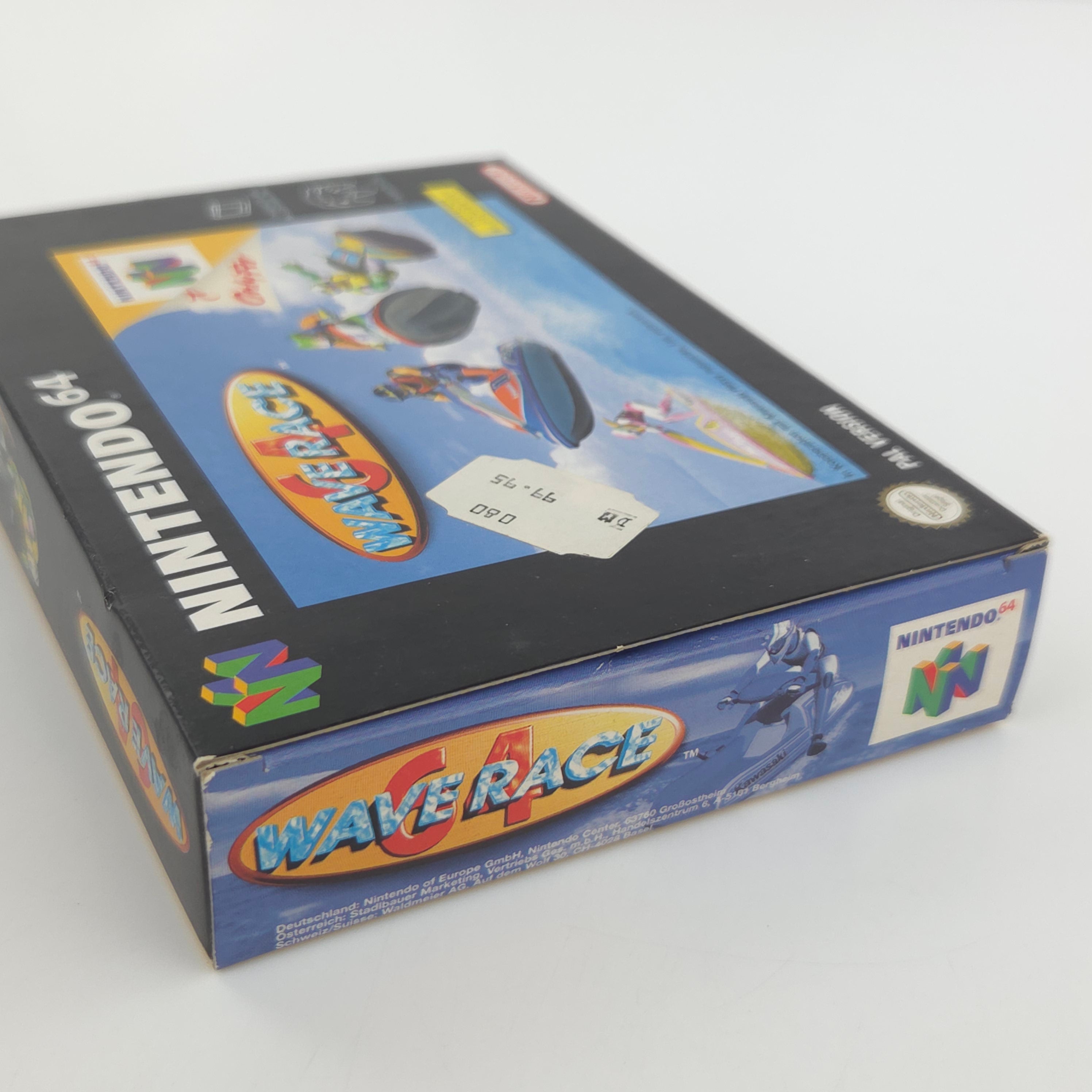Nintendo 64 Spiel Wave Race 64 Modul Anleitung OVP PAL