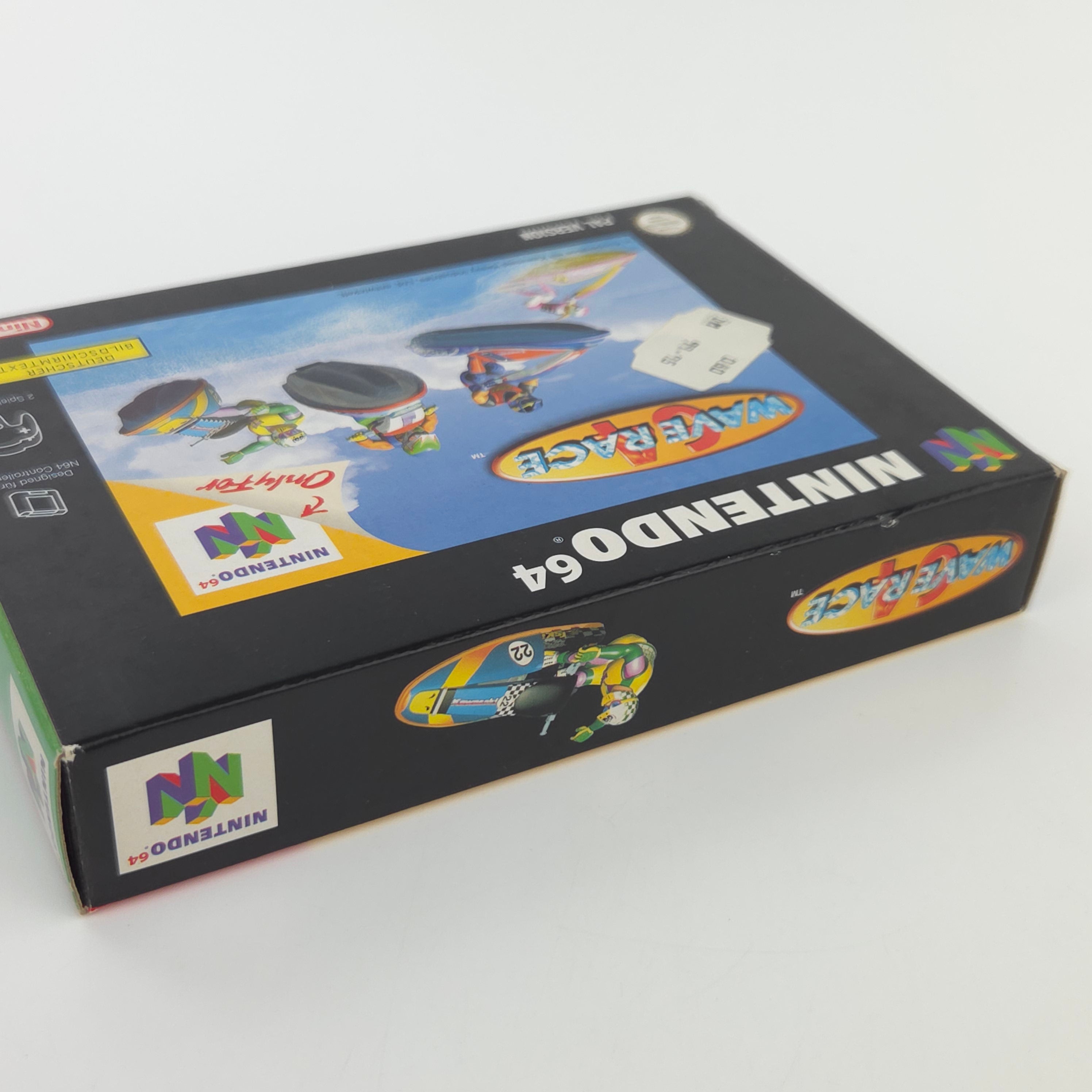 Nintendo 64 Spiel Wave Race 64 Modul Anleitung OVP PAL