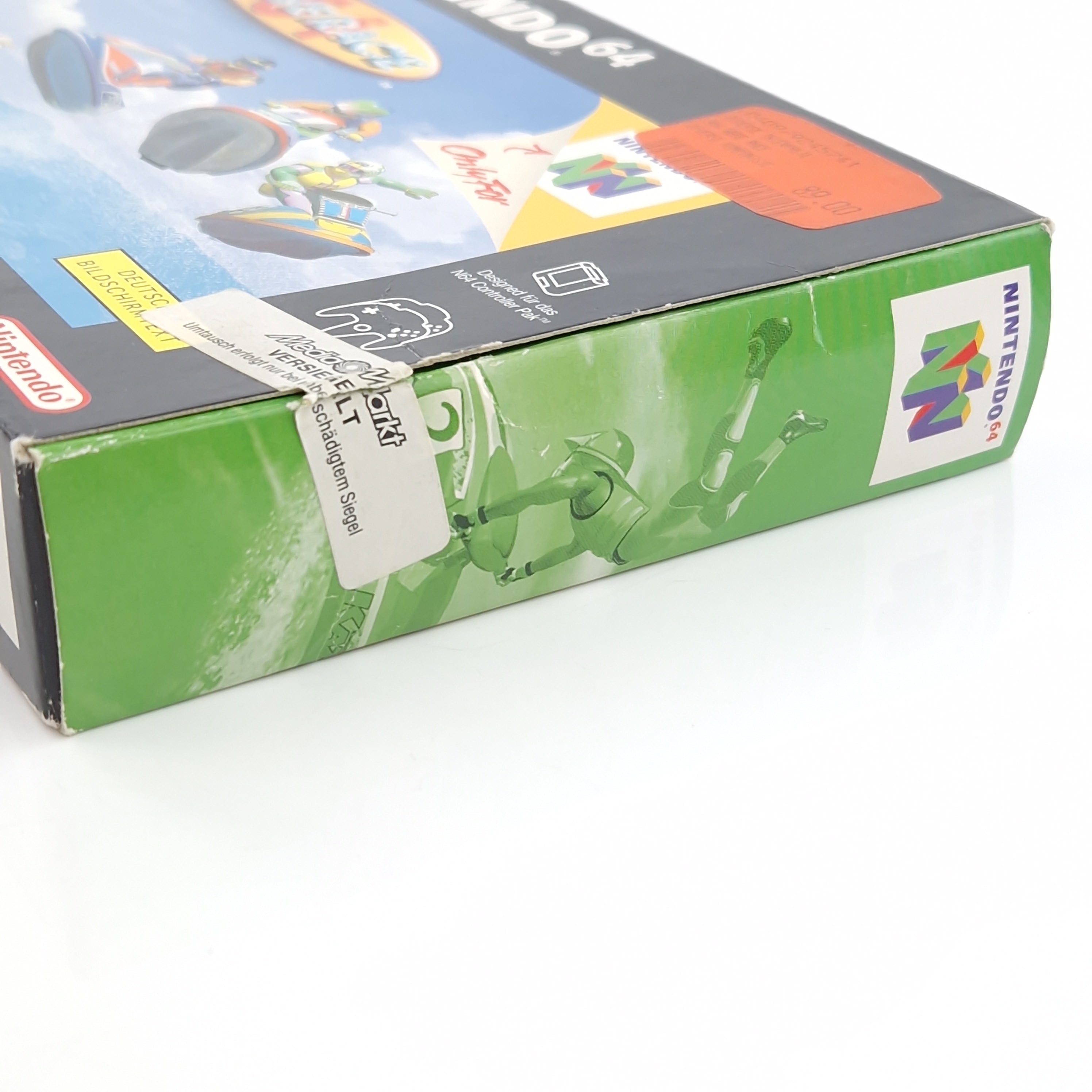 Nintendo 64 Spiel – Wave Race 64 Modul OVP starke Gebrauchsspuren