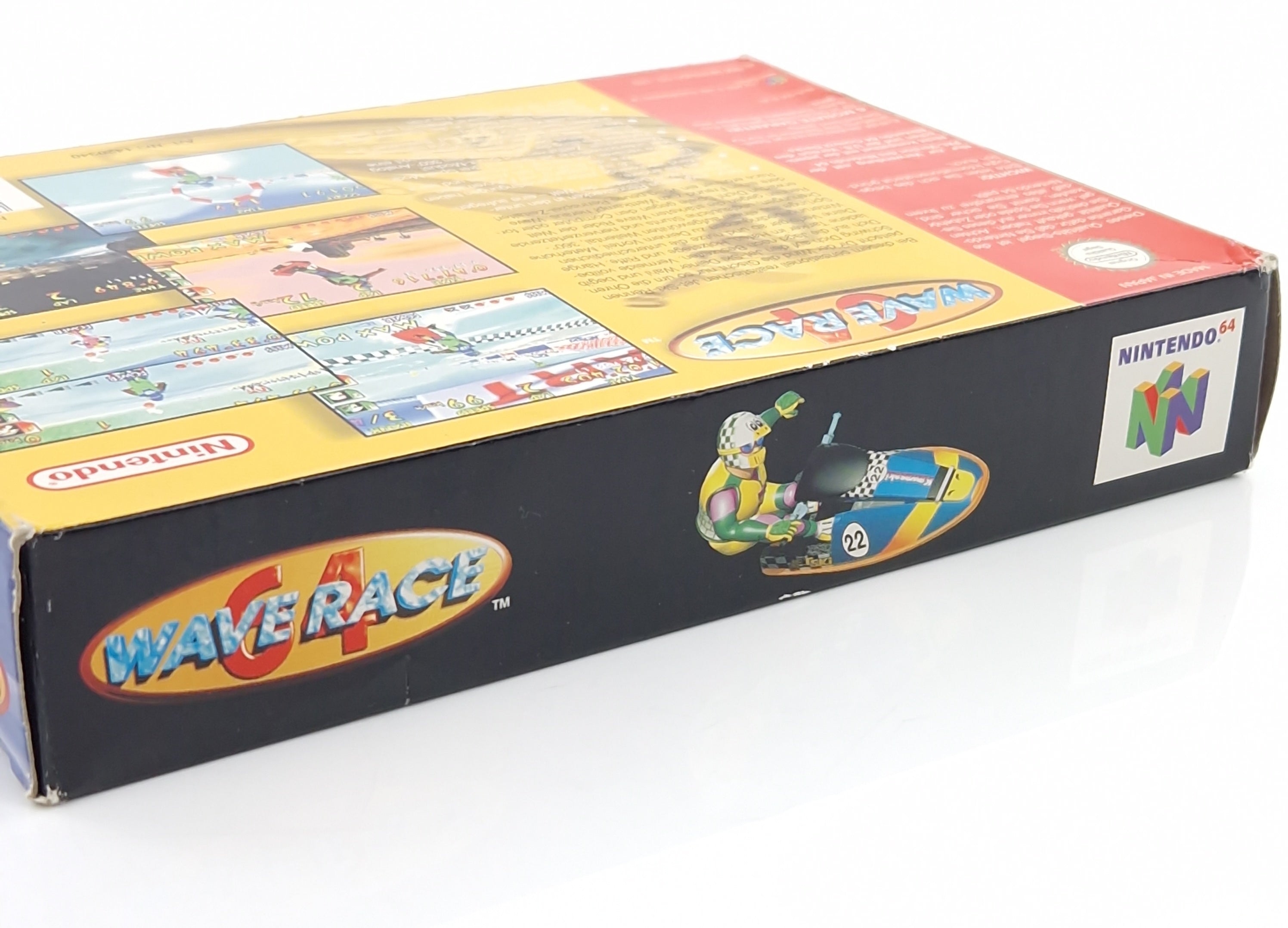 Nintendo 64 Spiel – Wave Race 64 Modul OVP starke Gebrauchsspuren