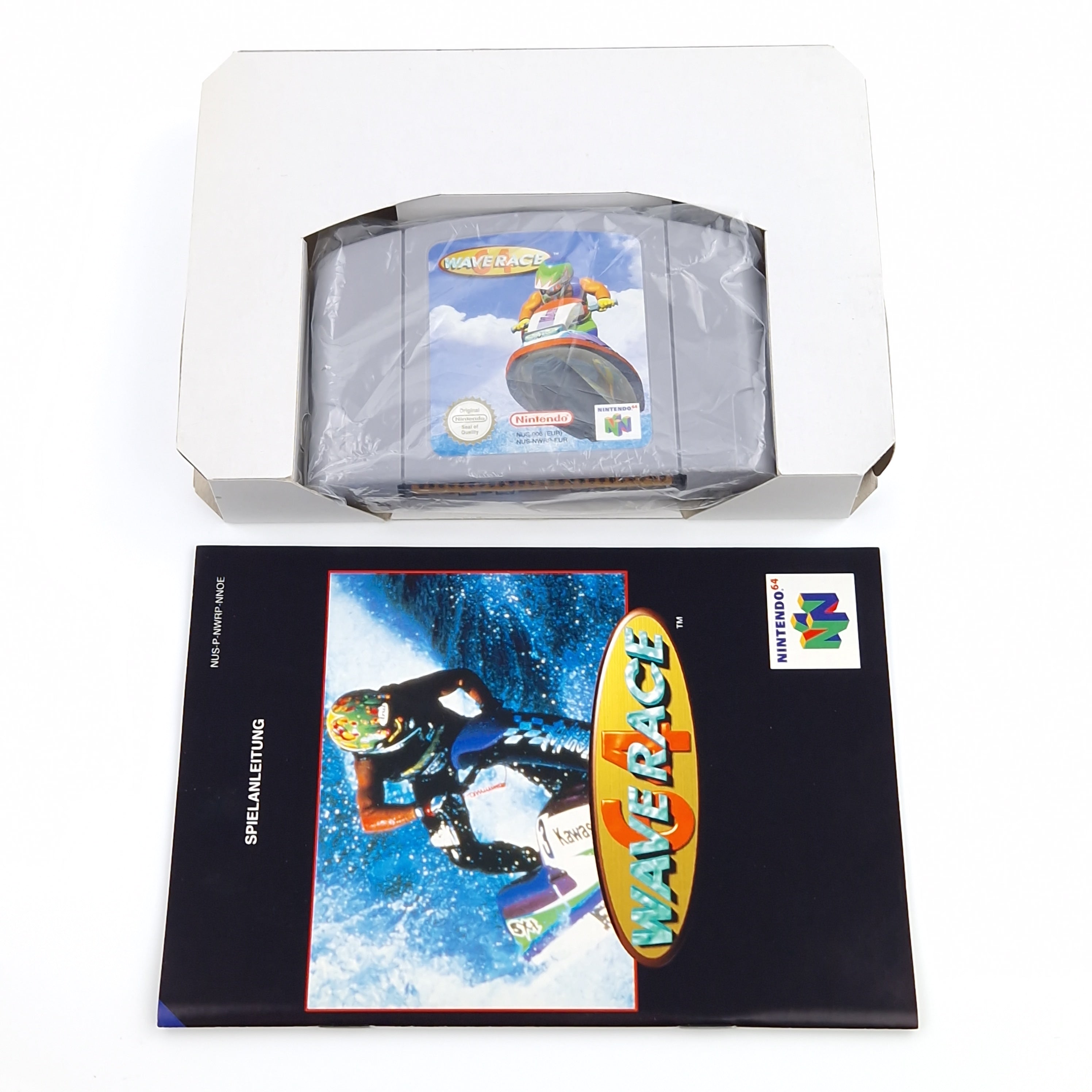 Nintendo 64 Spiel – Wave Race 64 PAL NNOE OVP CIB