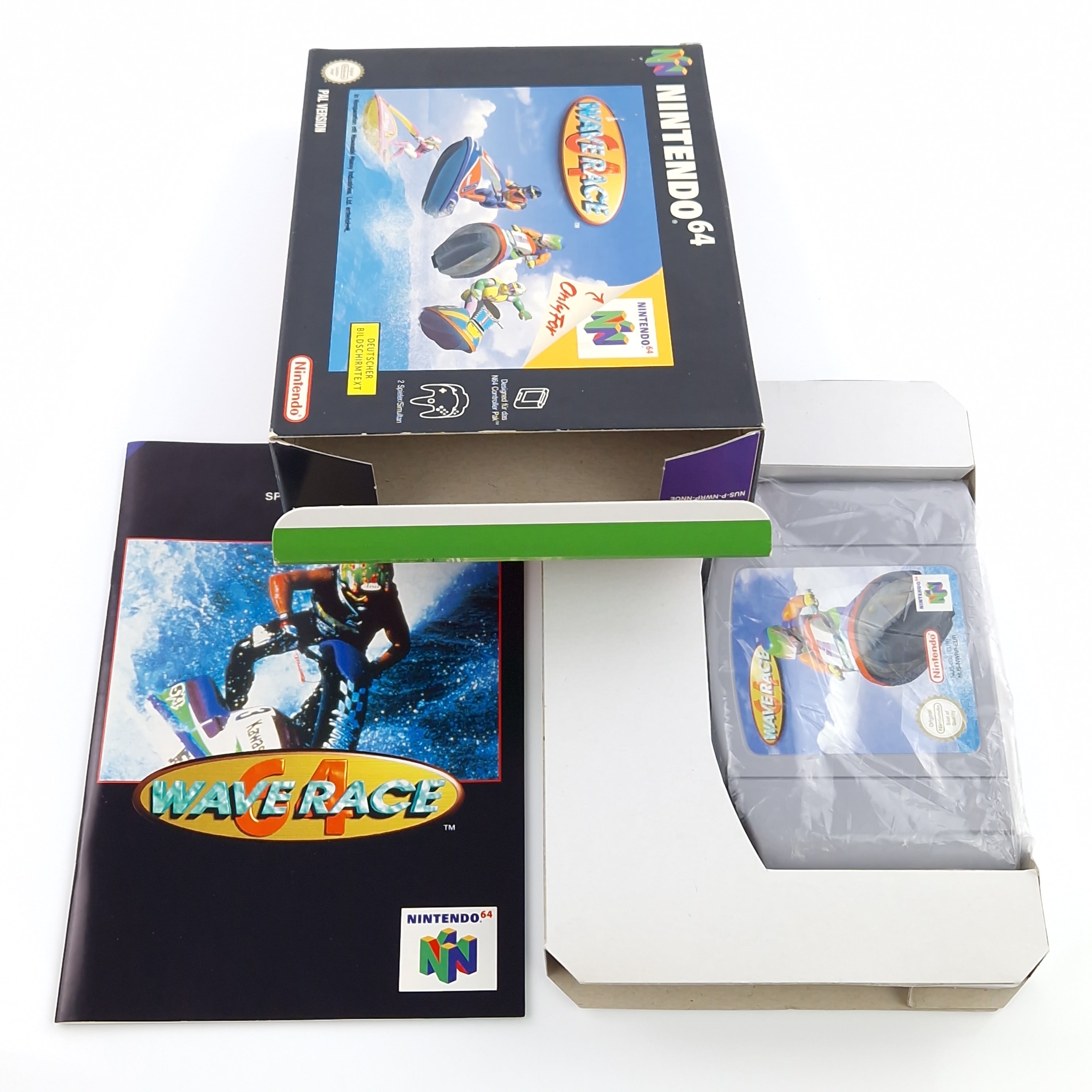 Nintendo 64 Spiel – Wave Race 64 PAL NNOE OVP CIB
