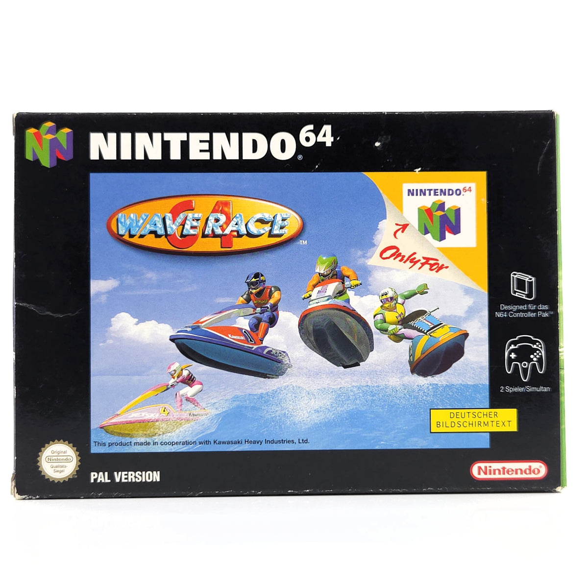 Nintendo 64 Spiel Wave Race 64 OVP PAL