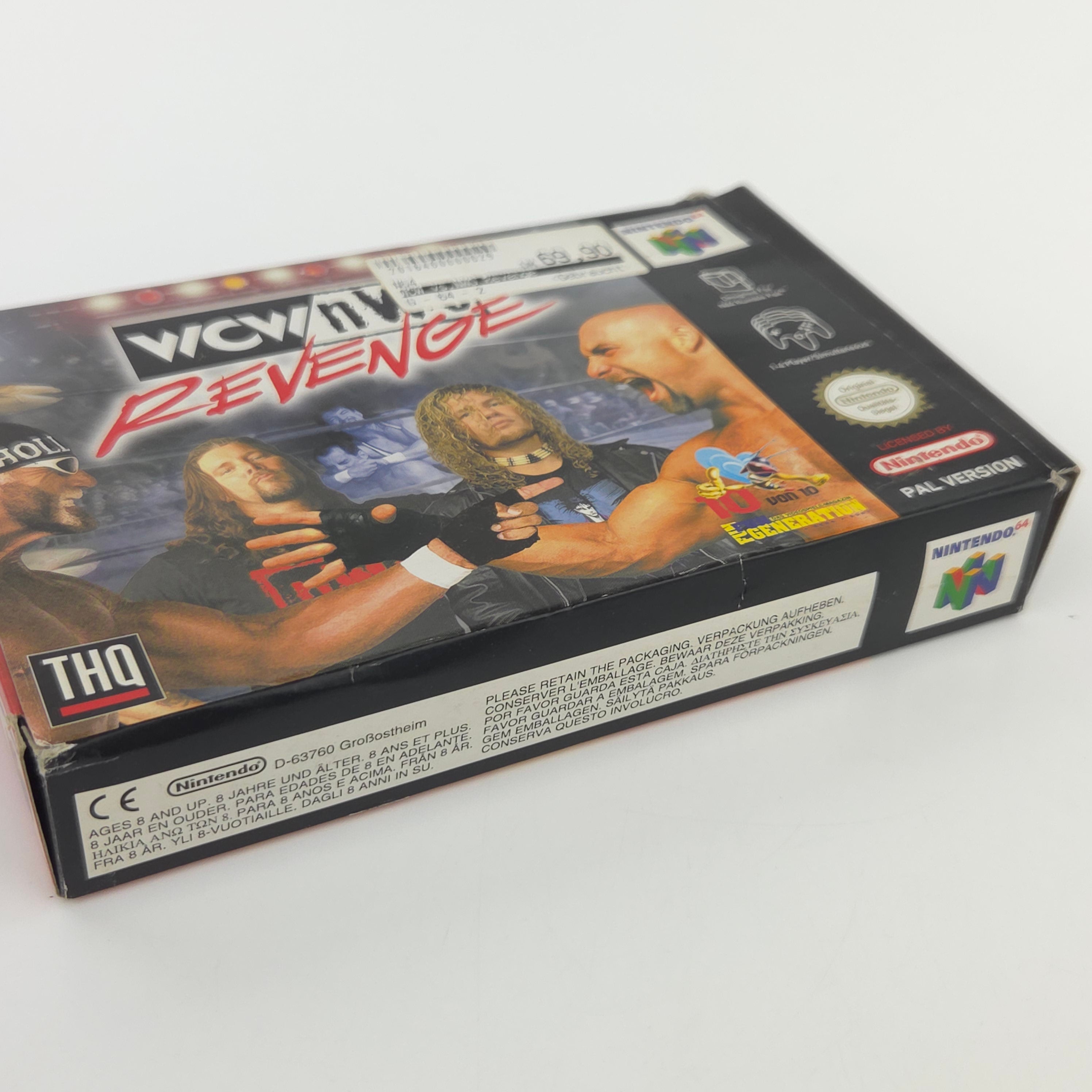 Nintendo 64 Spiel: WCW nWo Revenge Wrestling - Sport OVP (N64 PAL DE)