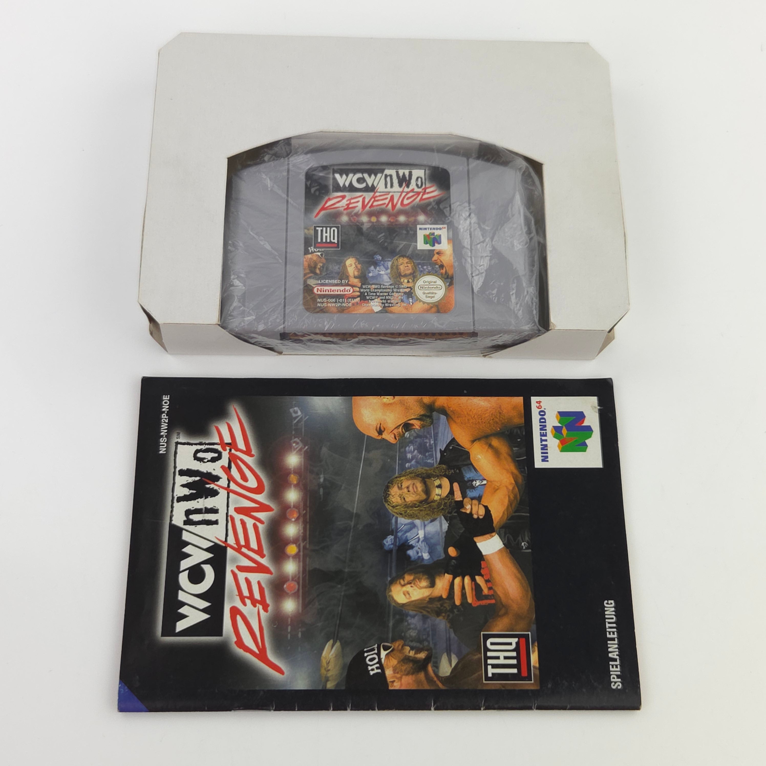 Nintendo 64 Spiel: WCW nWo Revenge Wrestling - Sport OVP (N64 PAL DE)