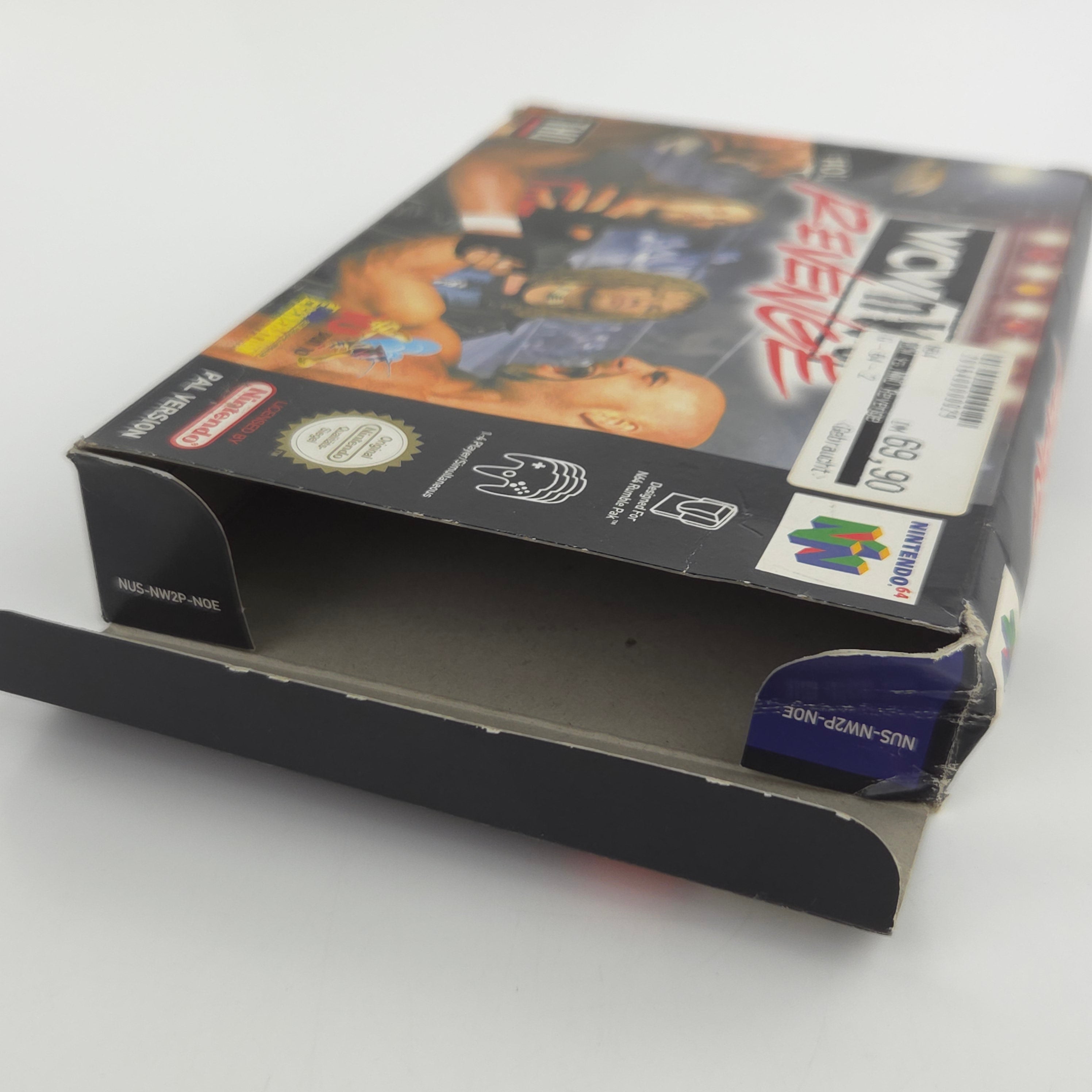 Nintendo 64 Spiel: WCW nWo Revenge Wrestling - Sport OVP (N64 PAL DE)