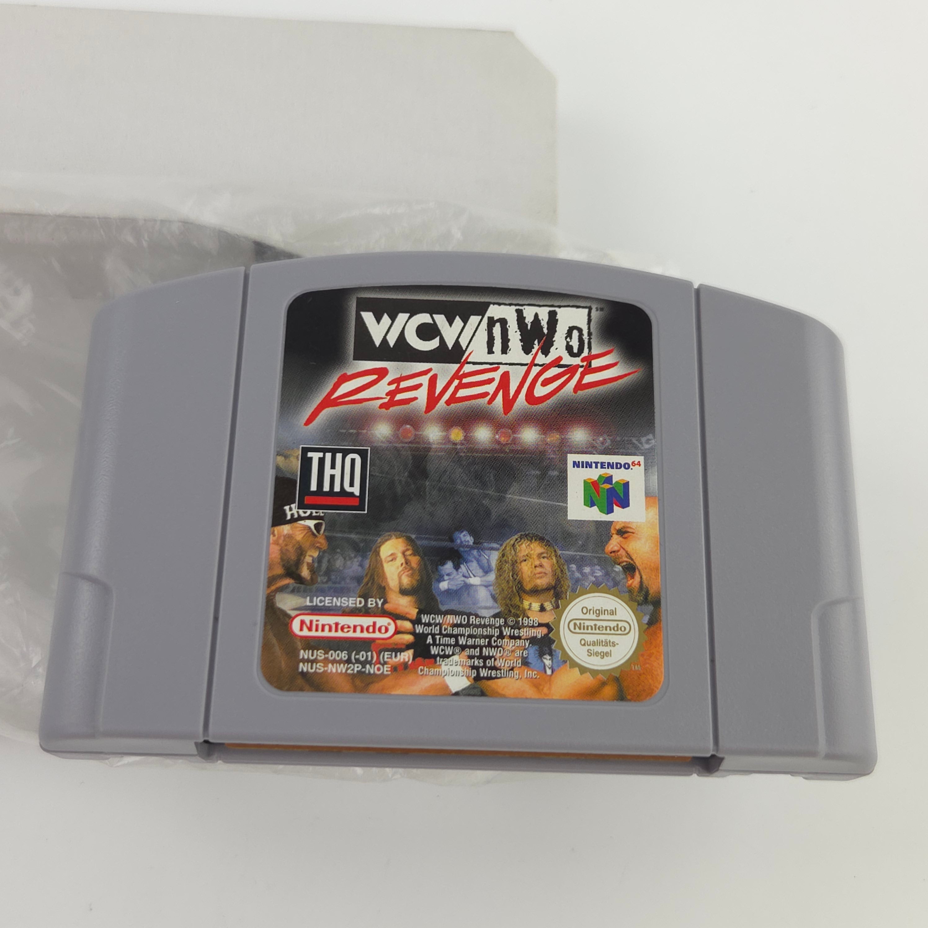 Nintendo 64 Spiel: WCW nWo Revenge Wrestling - Sport OVP (N64 PAL DE)