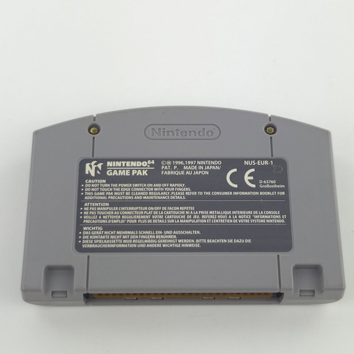 Nintendo 64 Spiel: Wetrix - N64 Modul (PAL EUU) Ocean