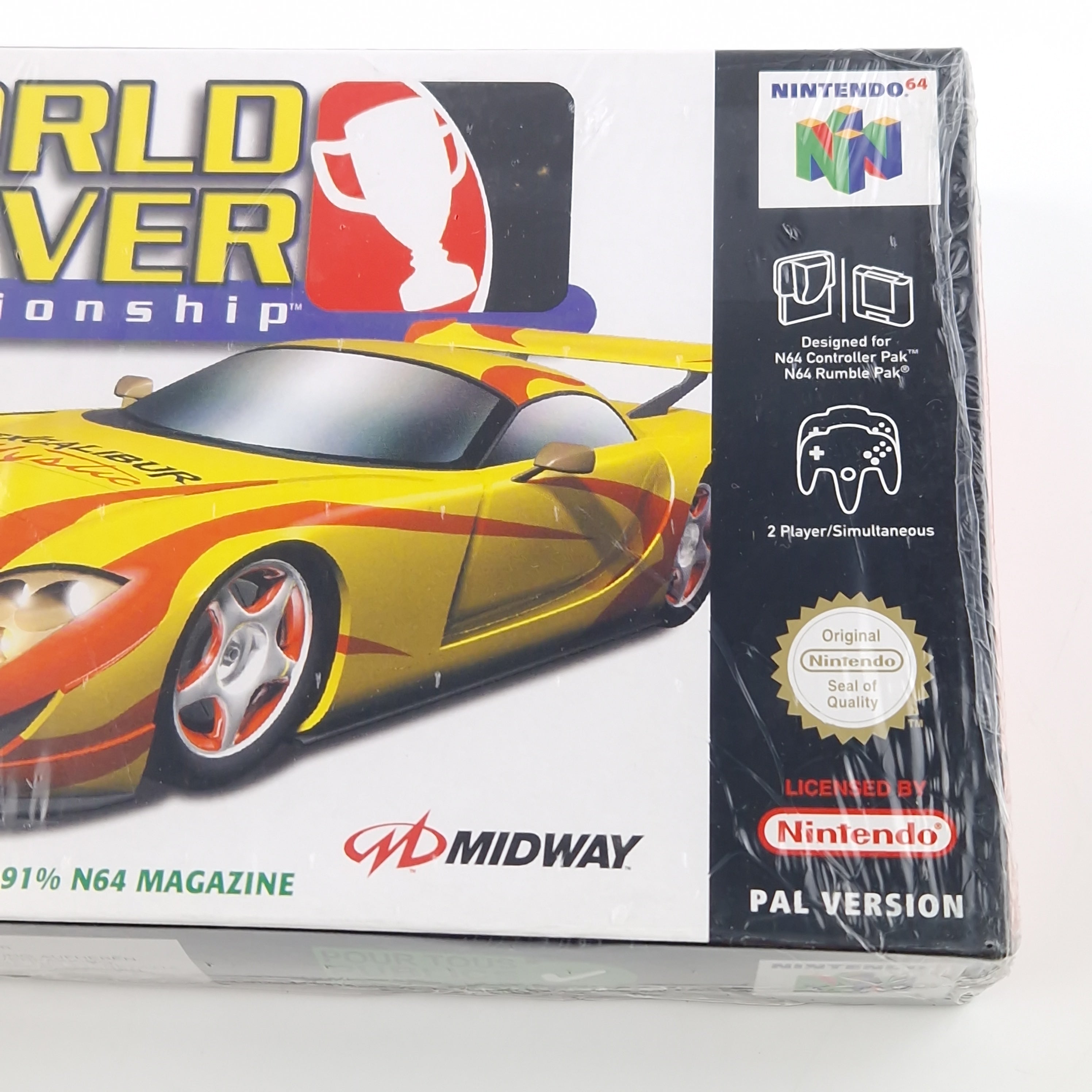 Nintendo 64 Spiel – World Driver Championship (N64 Neu)