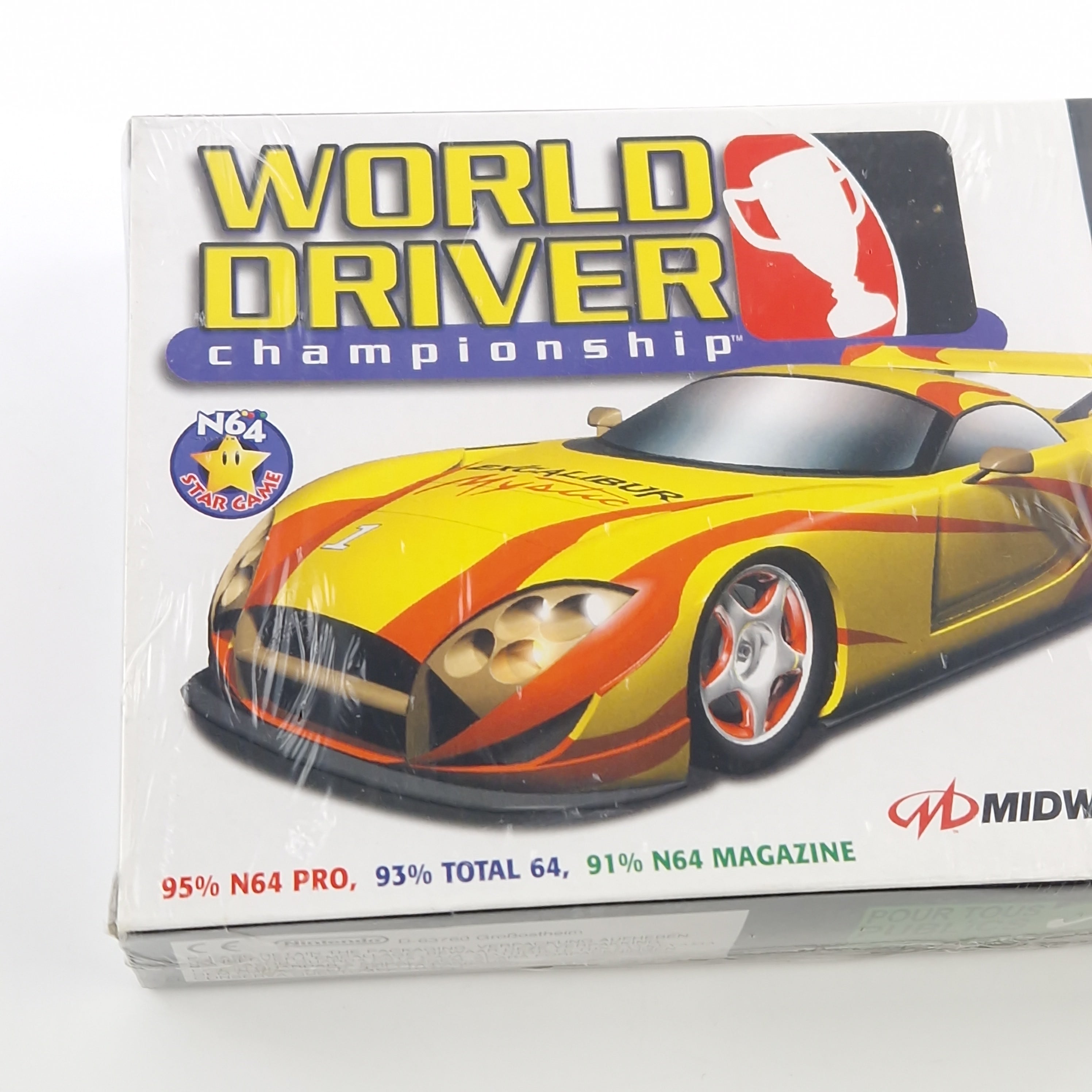 Nintendo 64 Spiel – World Driver Championship (N64 Neu)