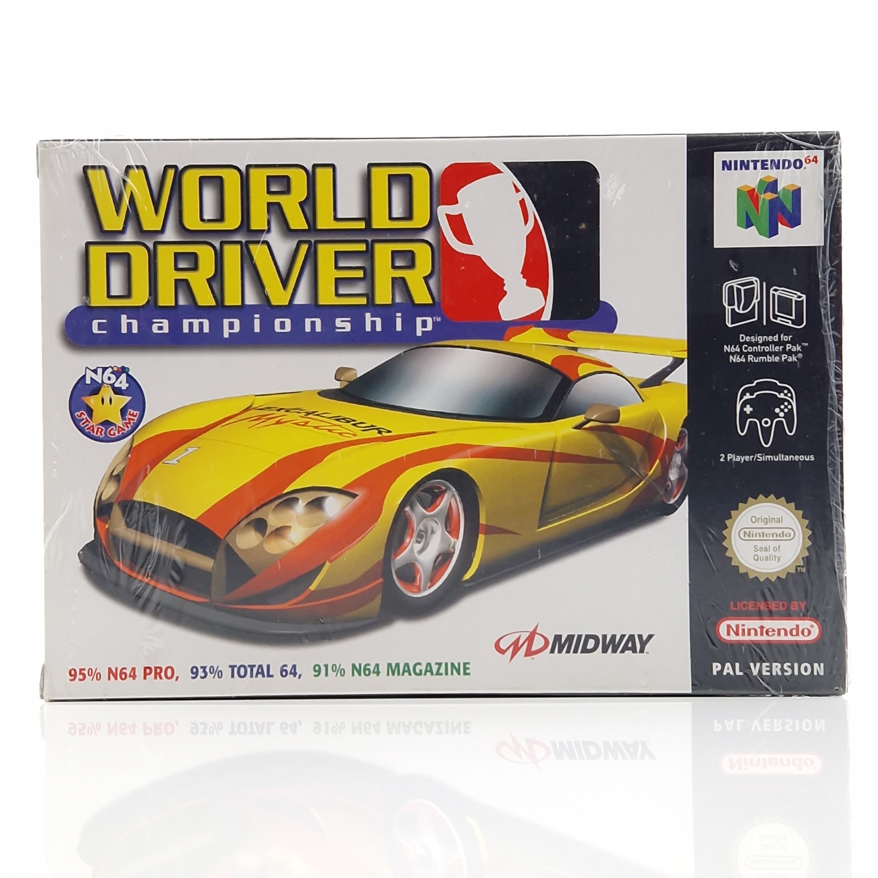 Nintendo 64 Spiel – World Driver Championship (N64 Neu)