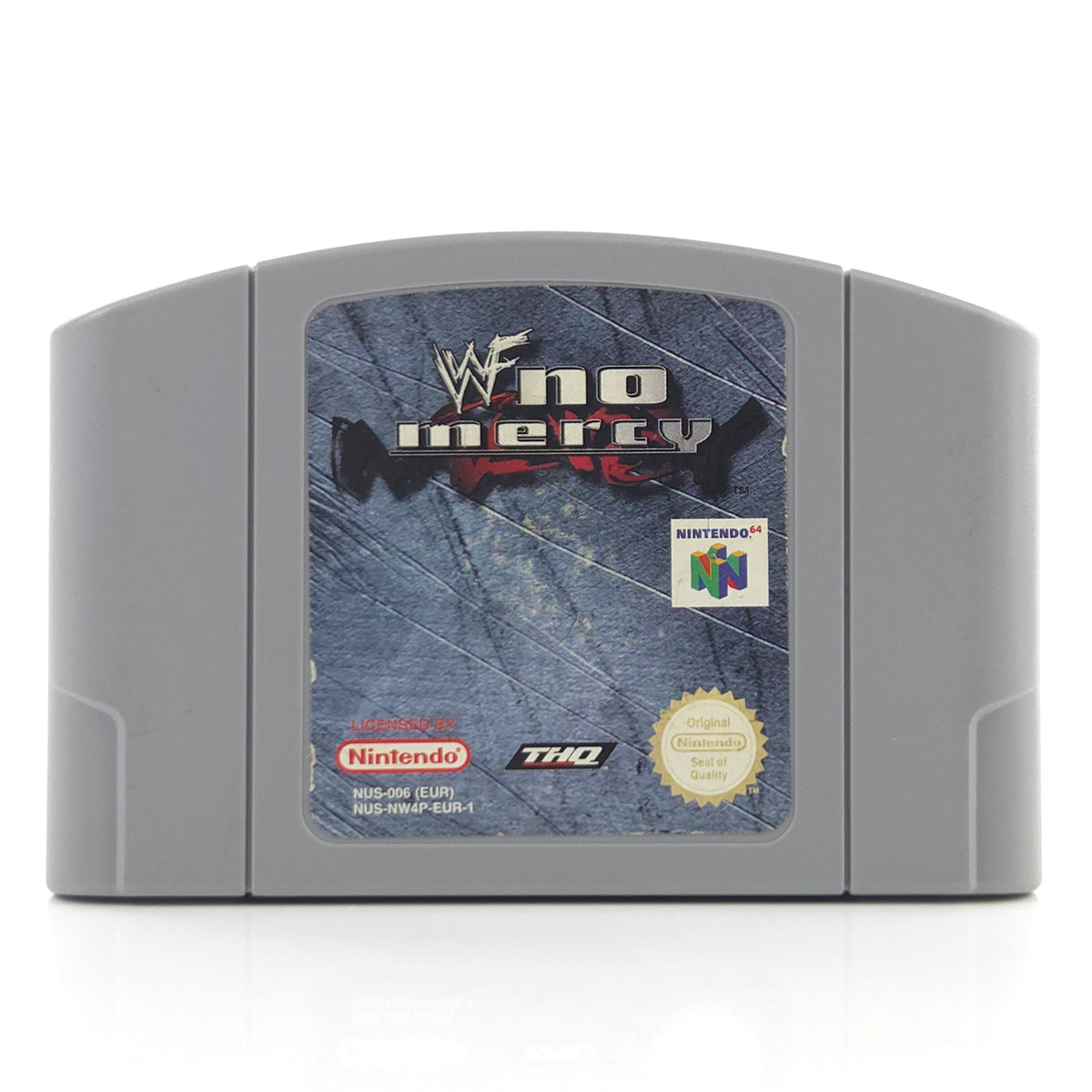 Nintendo 64 Spiel WWF No Mercy EUR Modul Gebraucht