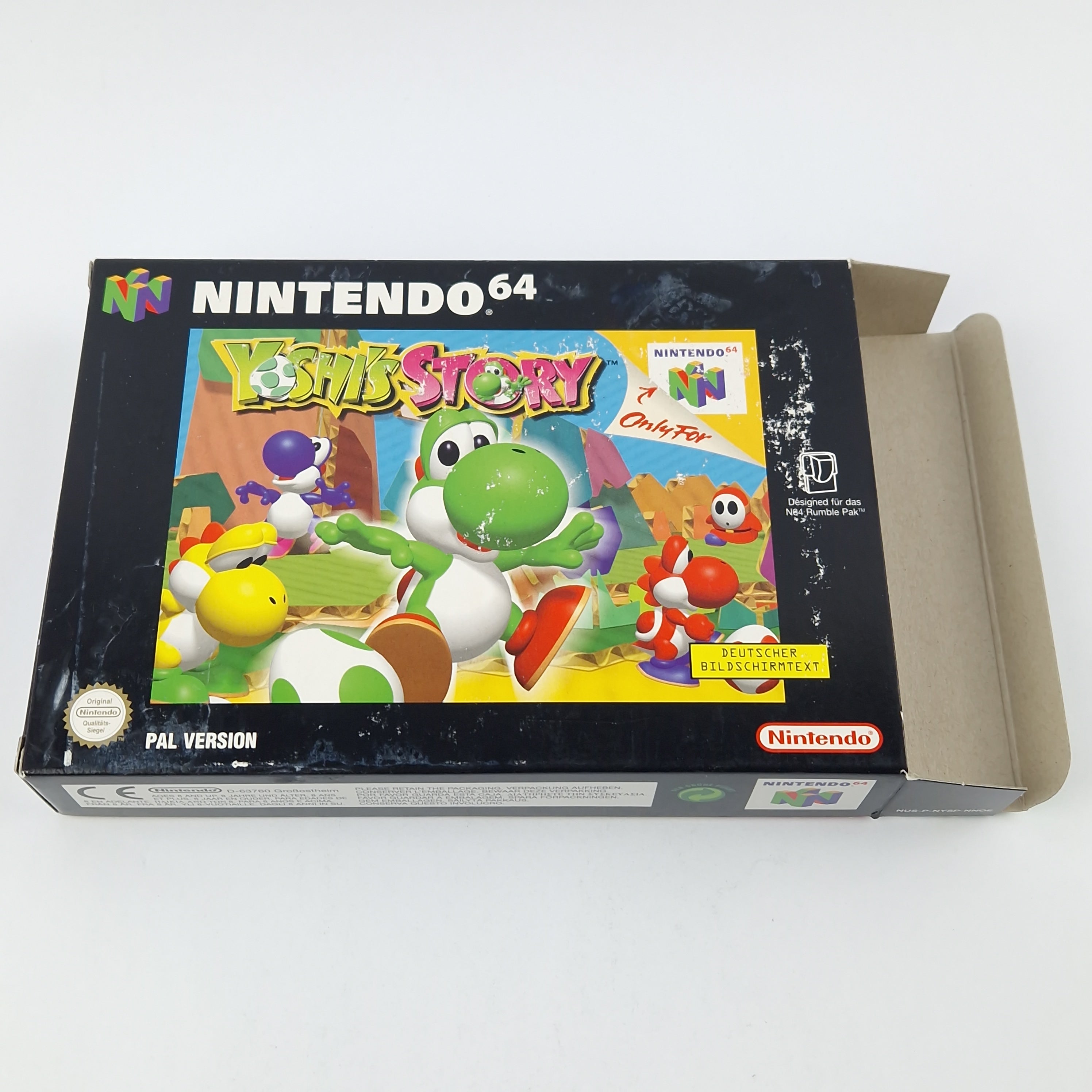 Nintendo 64 Spiel – Yoshis Story OVP CIB PAL