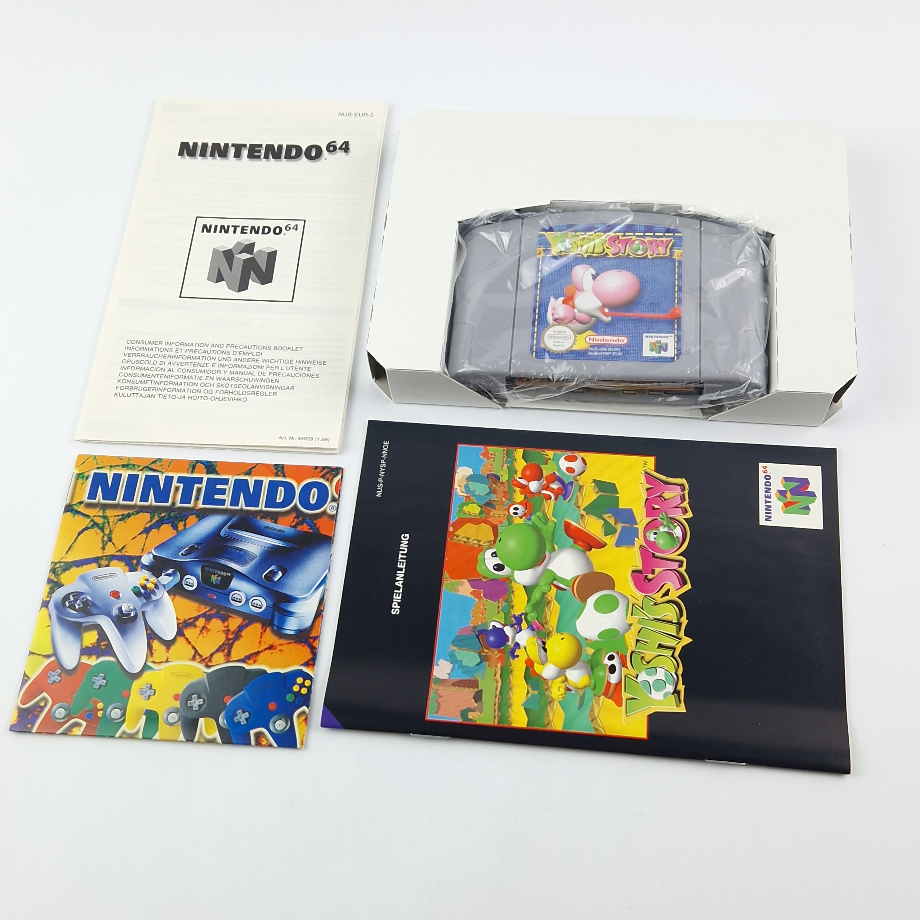 Nintendo 64 Spiel – Yoshis Story OVP CIB PAL