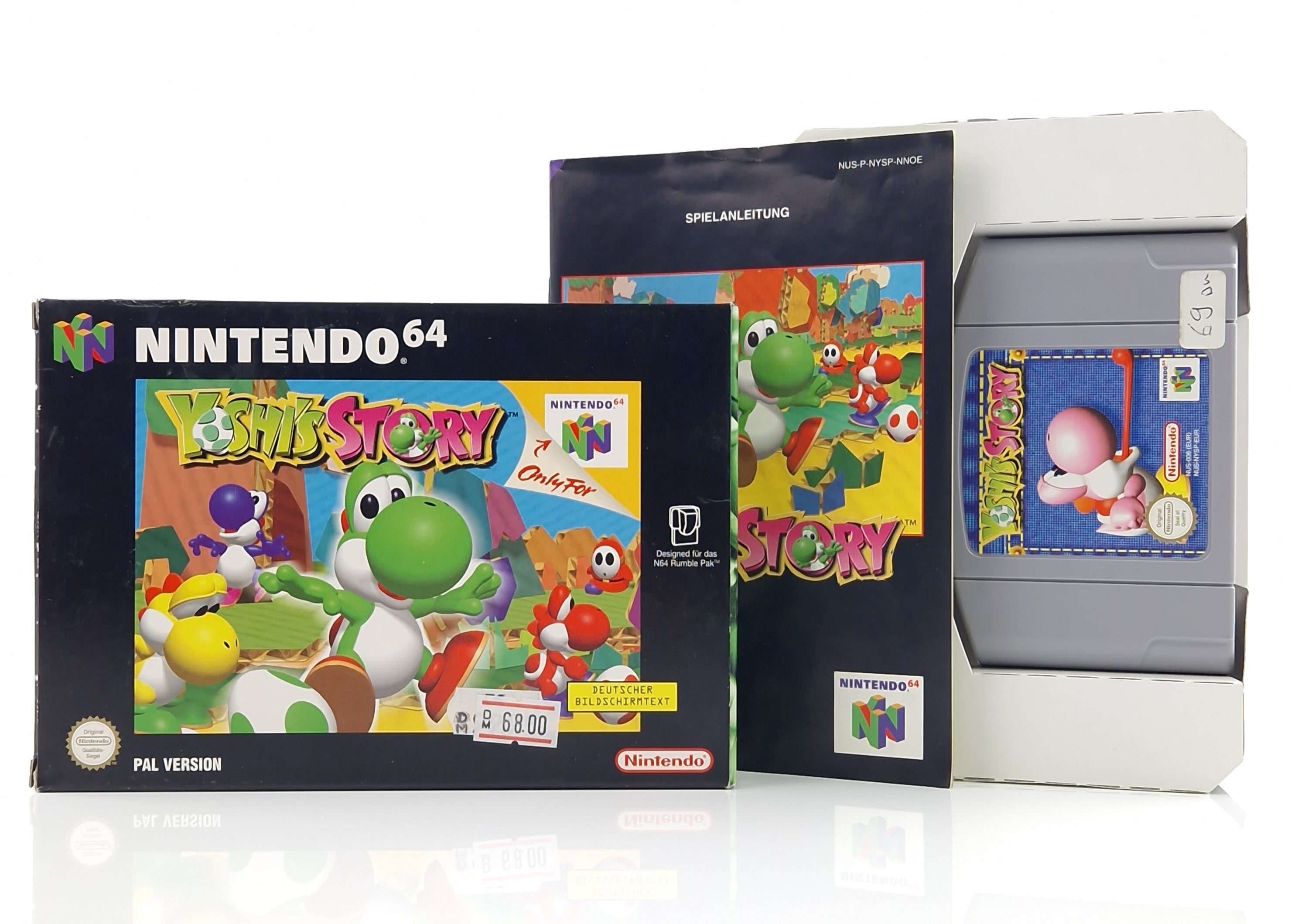 Nintendo 64 Spiel – Yoshis Story (N64 PAL NNOE OVP)