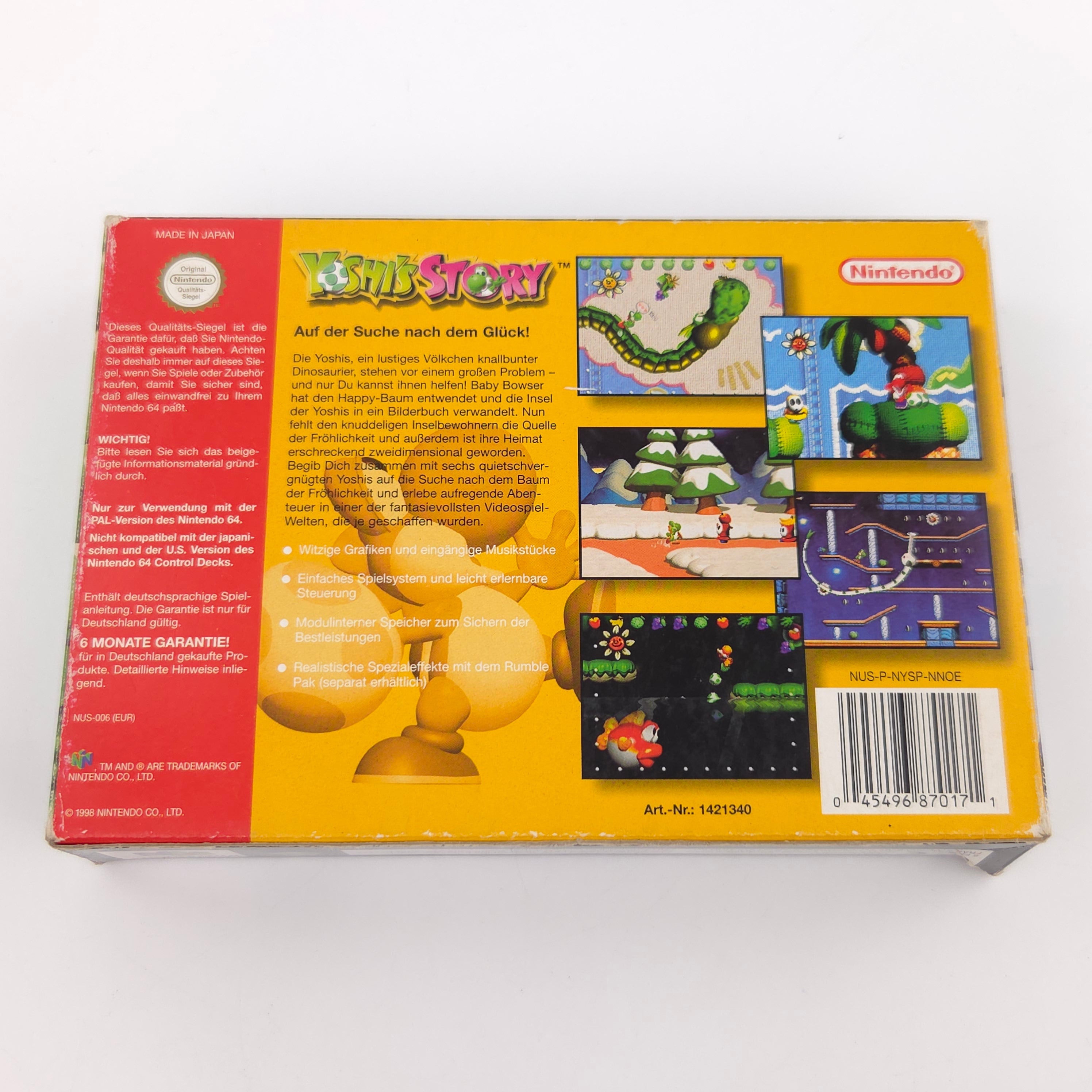 Nintendo 64 Spiel – Yoshis Story (OVP PAL)