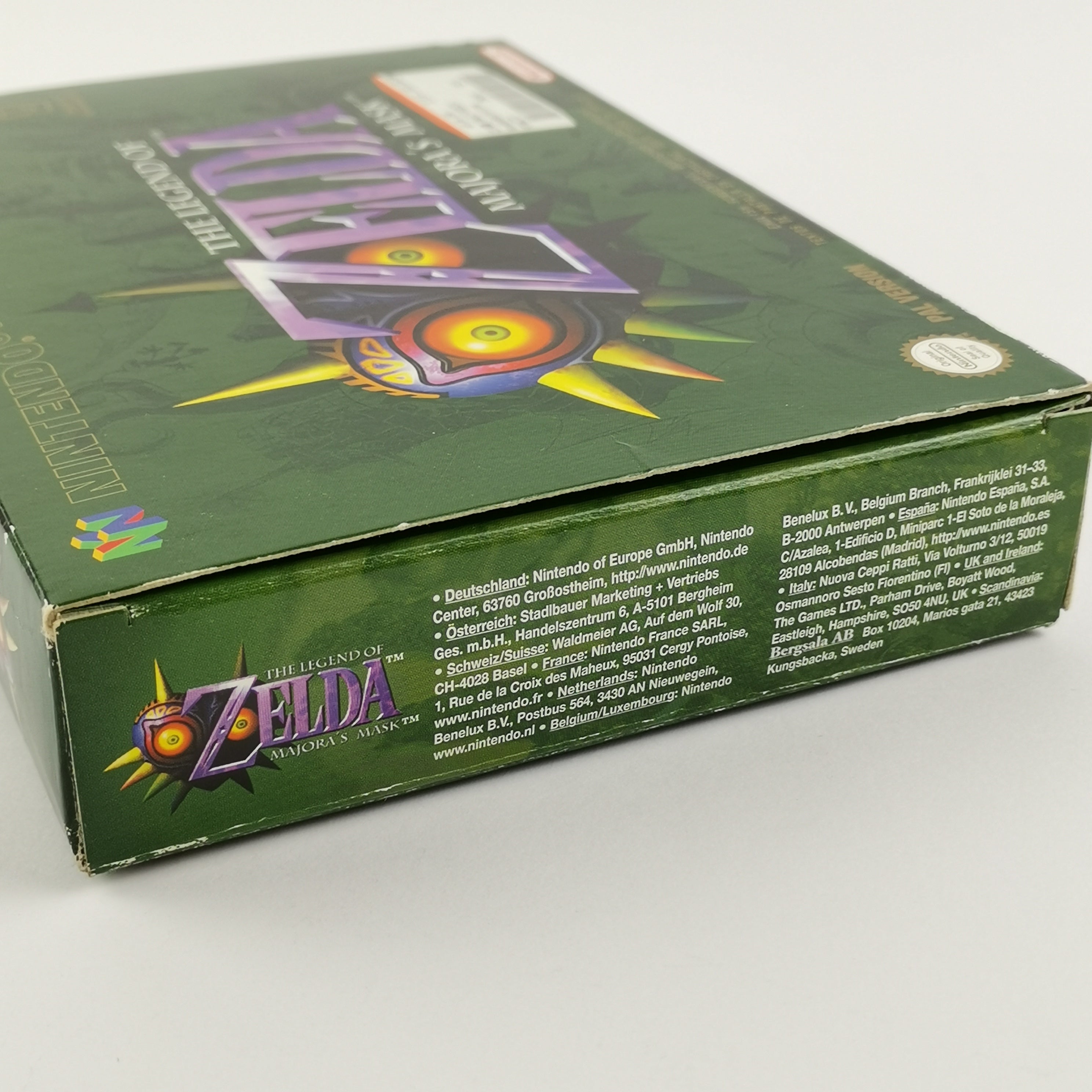 Nintendo 64 Spiel – Zelda Majoras Mask OVP PAL N64