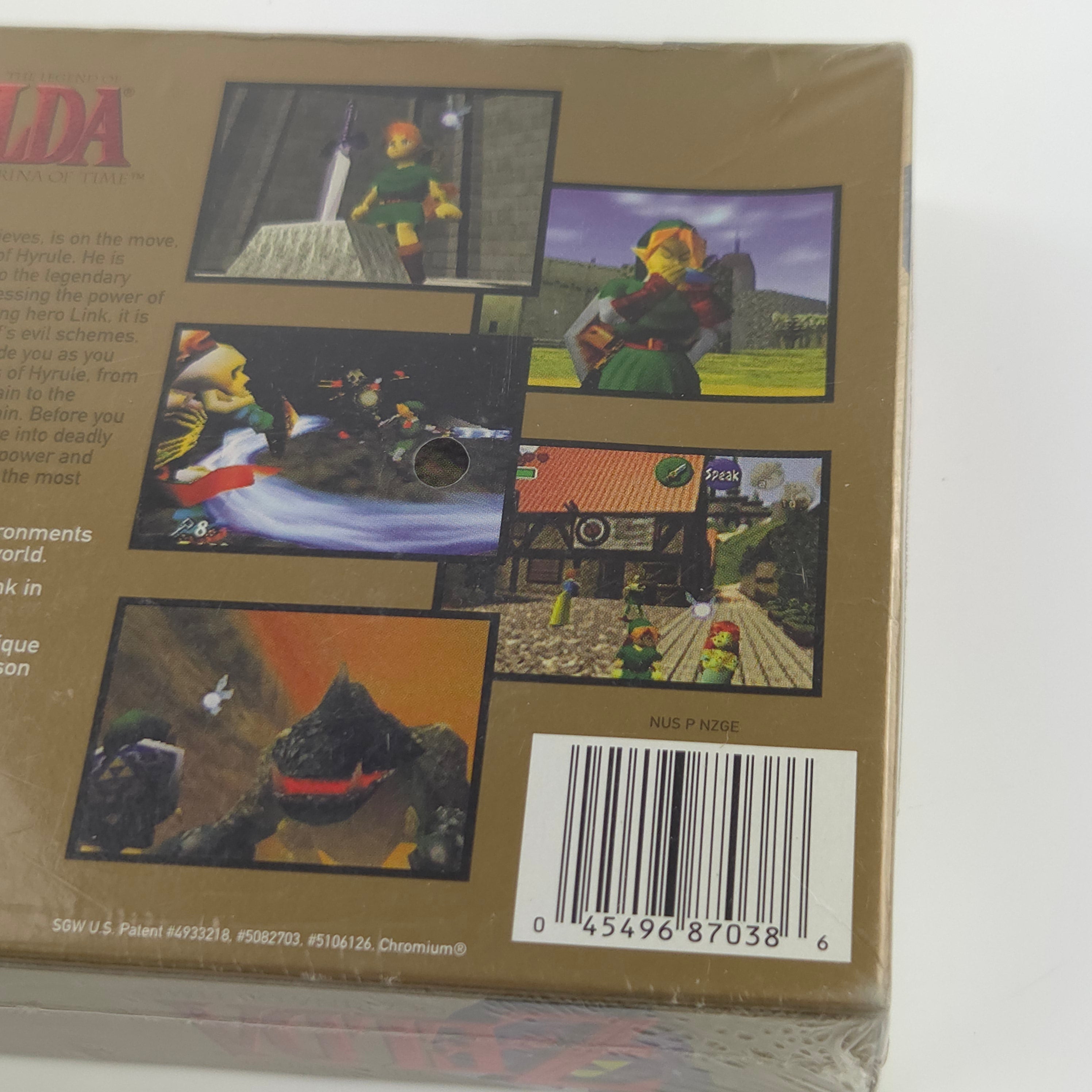 Nintendo 64 Spiel – Zelda Ocarina of Time Collectors Edition Neu