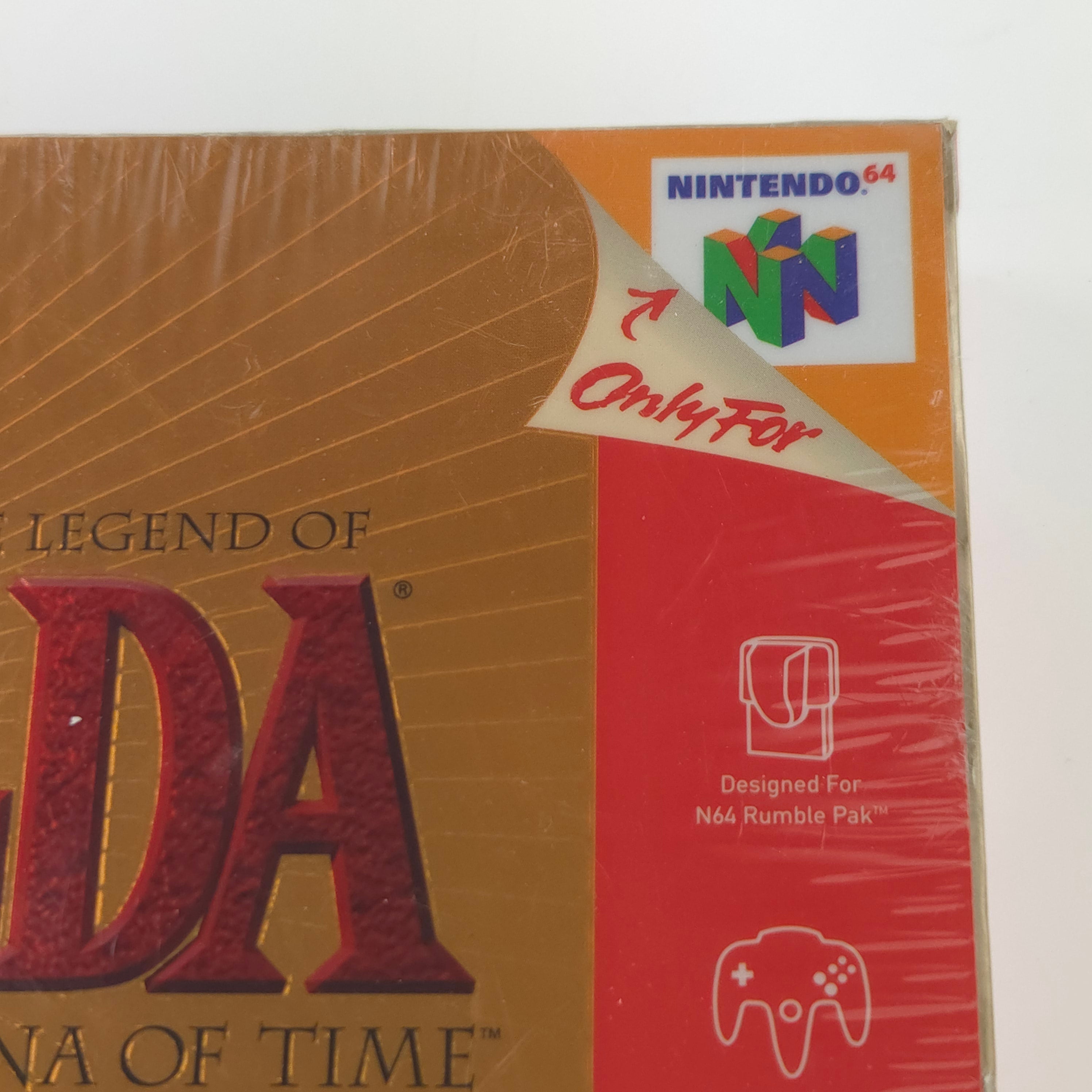Nintendo 64 Spiel – Zelda Ocarina of Time Collectors Edition Neu