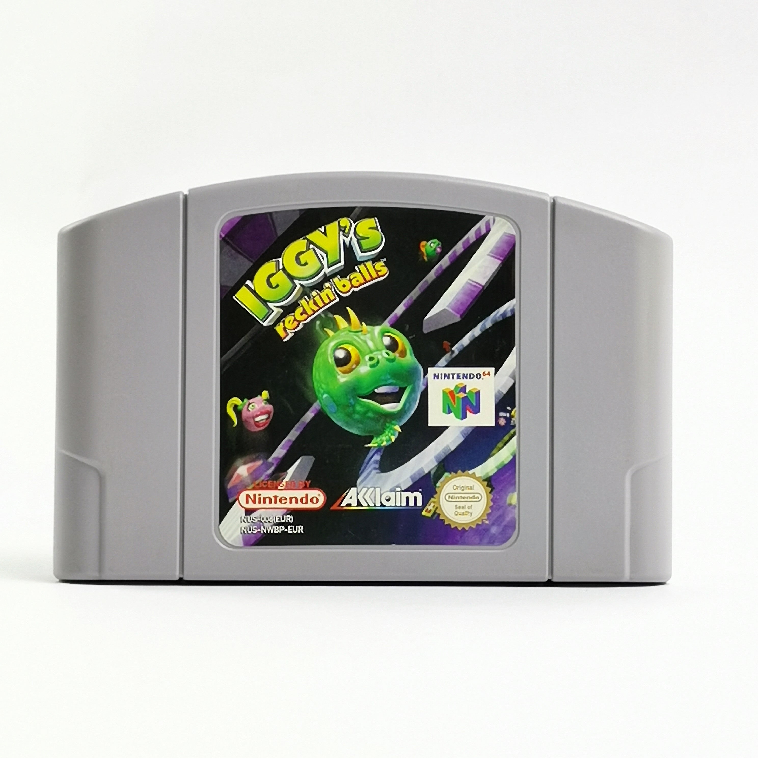 Nintendo 64 Spiel – Iggys Reckin Balls (N64 PAL)