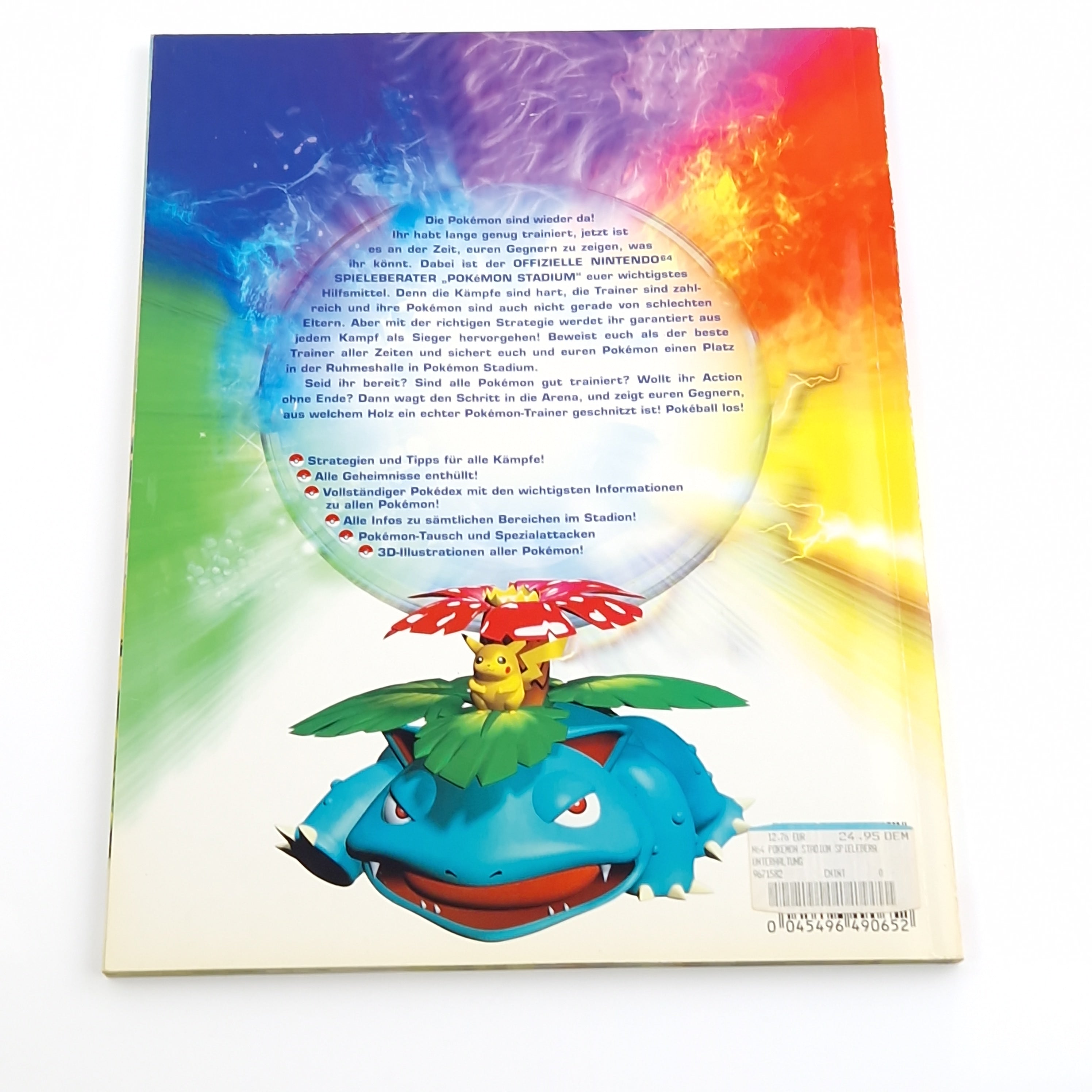 Nintendo 64 Spiel – Spieleberater Pokemon Stadium Guide N64