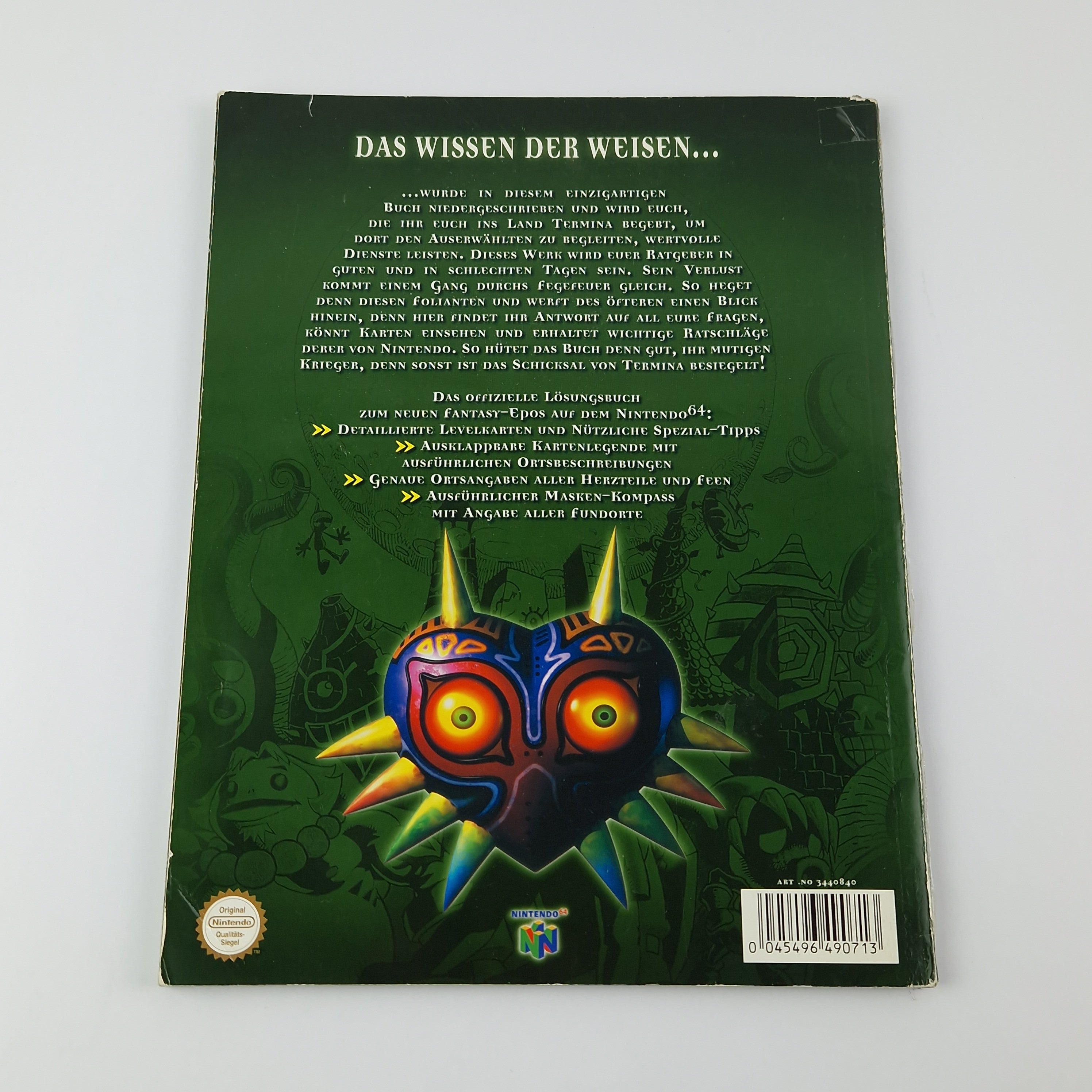 Nintendo 64 Spiel – Zelda Majoras Mask Spieleberater N64