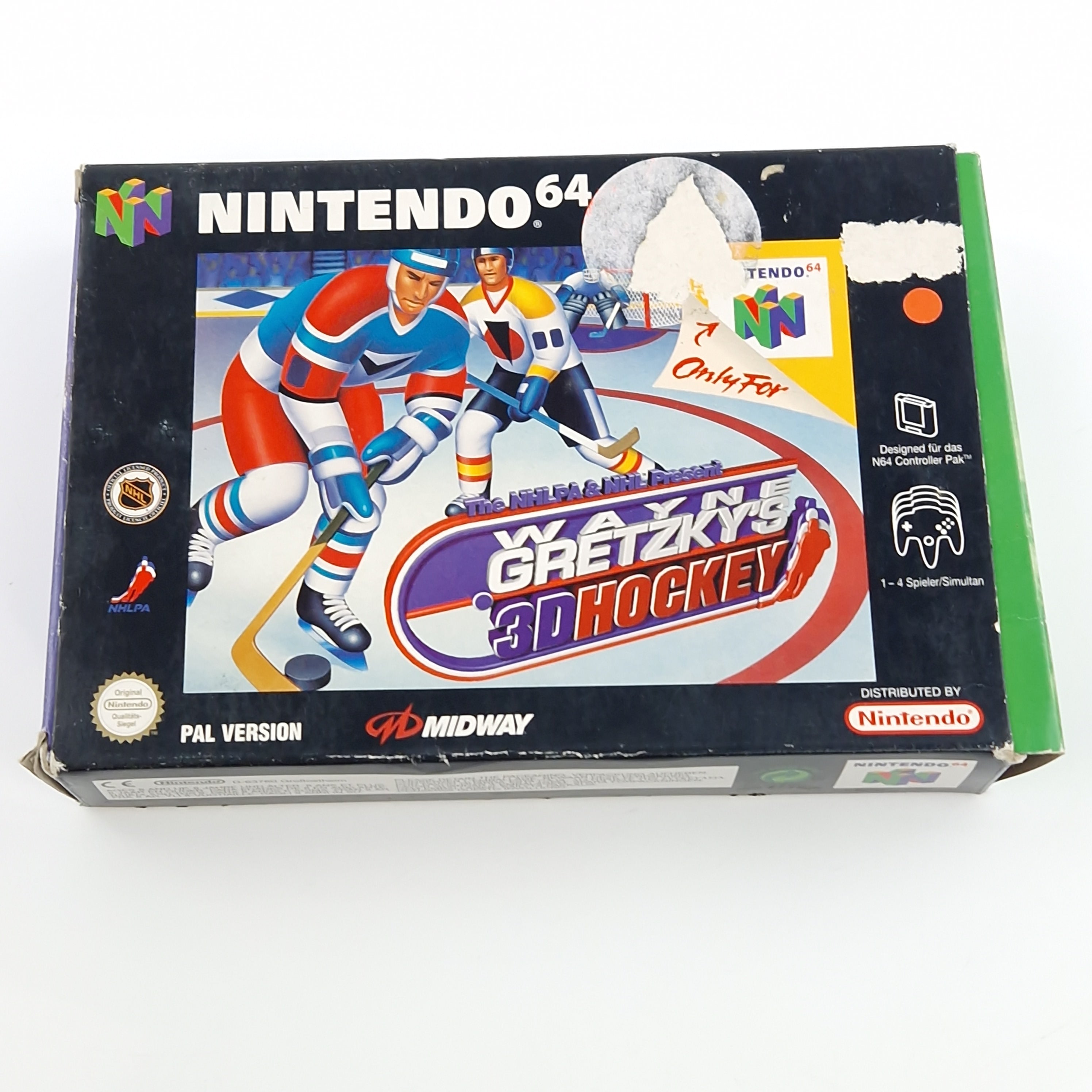Nintendo 64 Spiel – Wayne Gretzkys 3D Hockey (OVP PAL)
