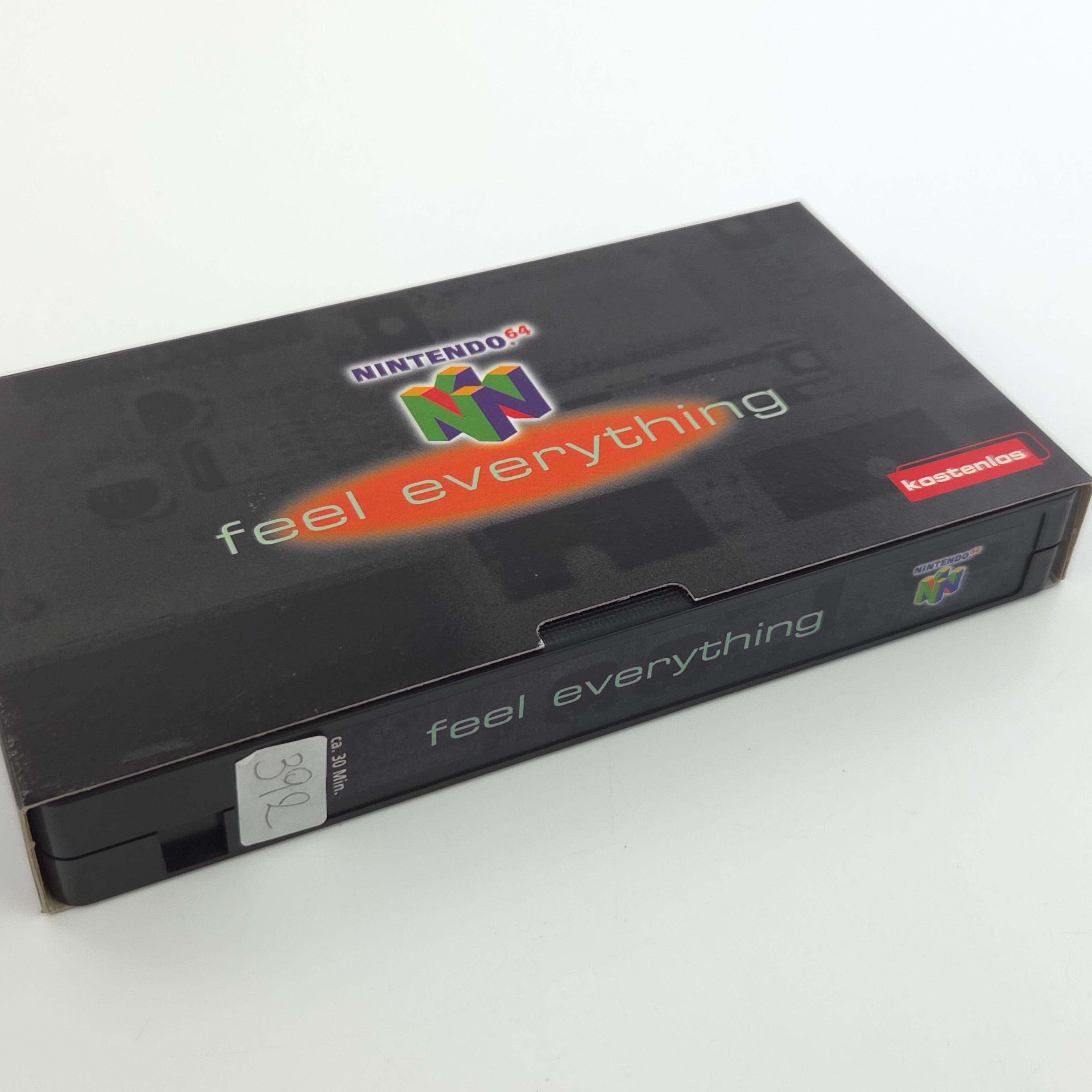 Nintendo 64 Promo Werbe VHS – Feel Everything N64