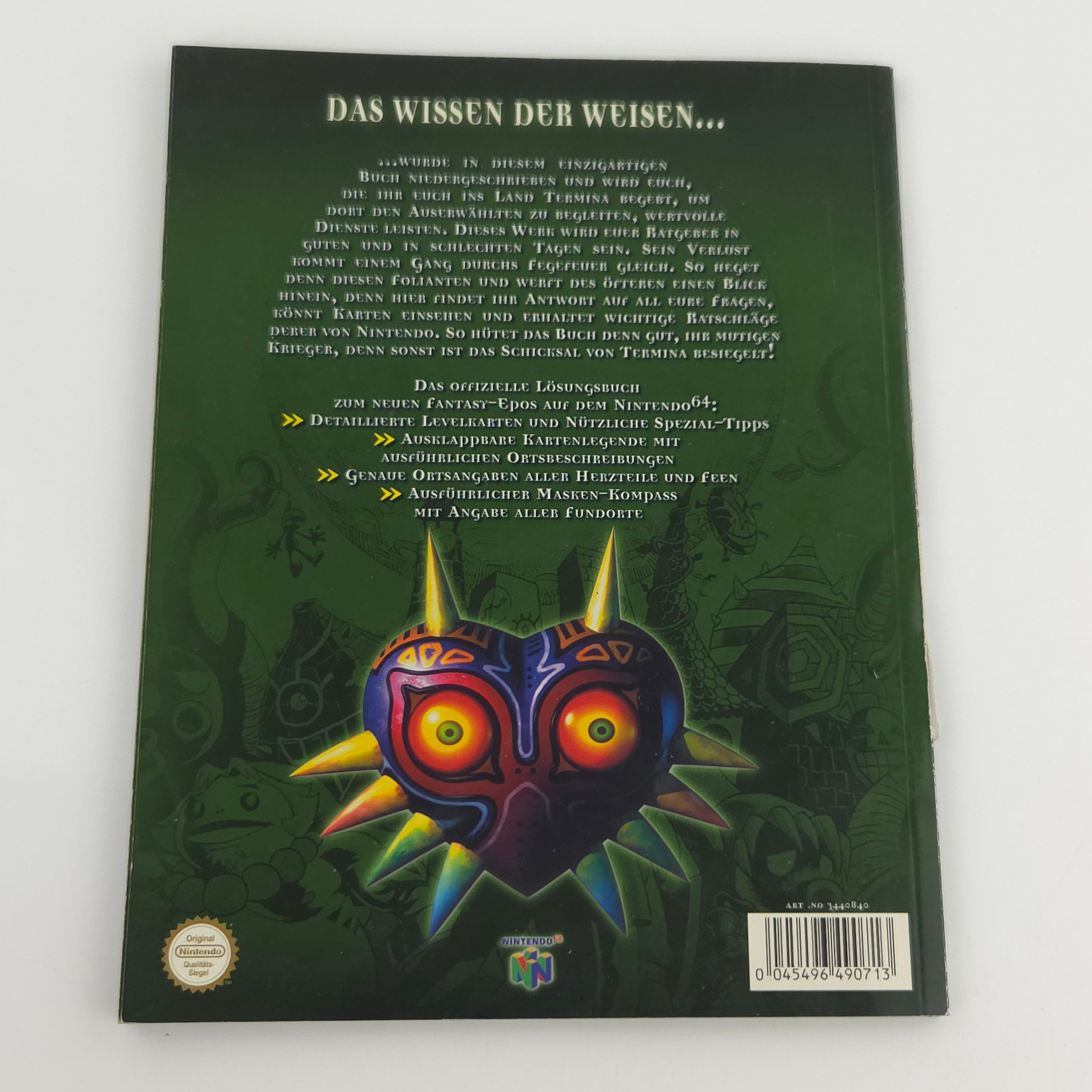 Nintendo 64 Spiel Zelda Ocarina Majora Mask Berater N64