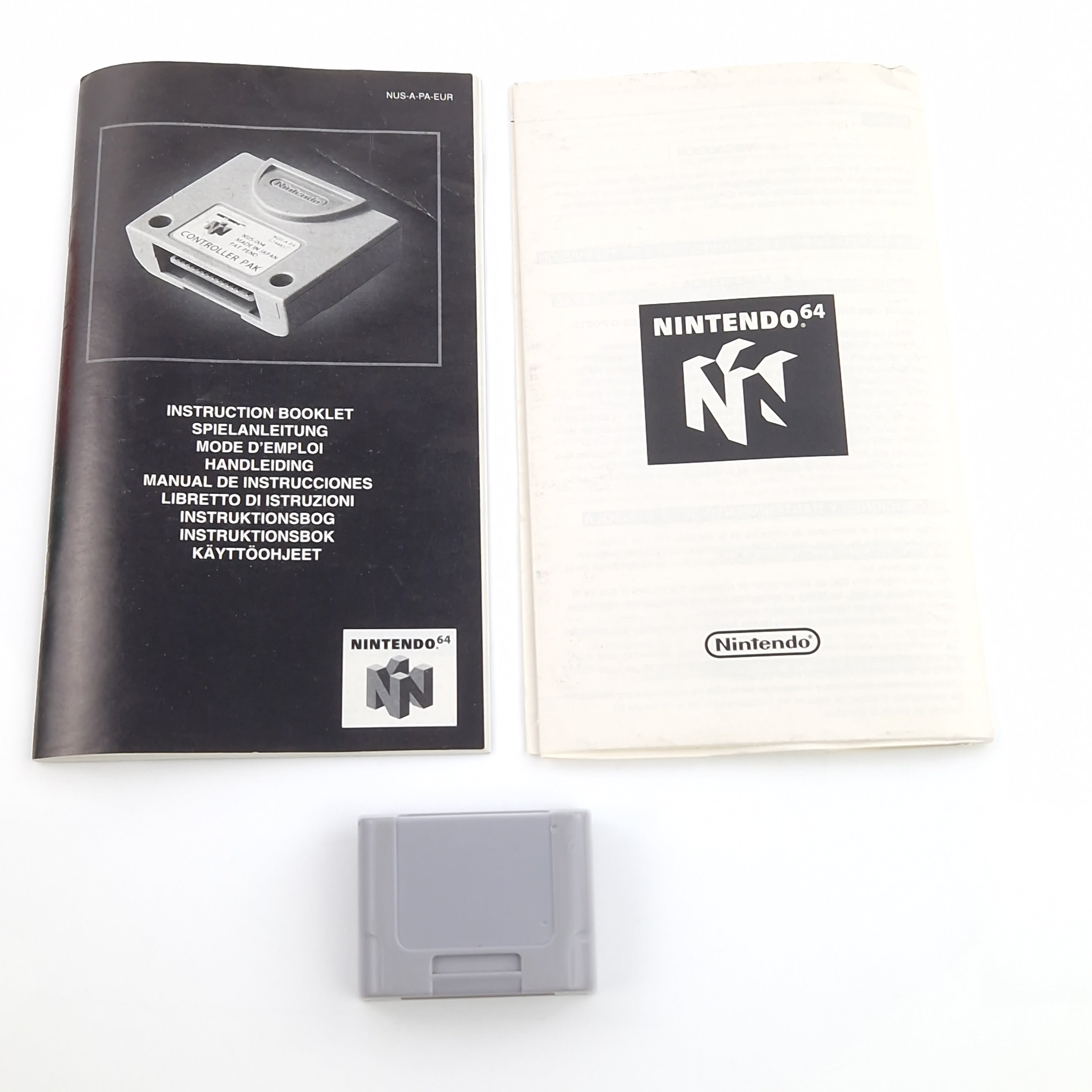 Nintendo 64 Zubehör – Controller Pak Speicherkarte (OVP)