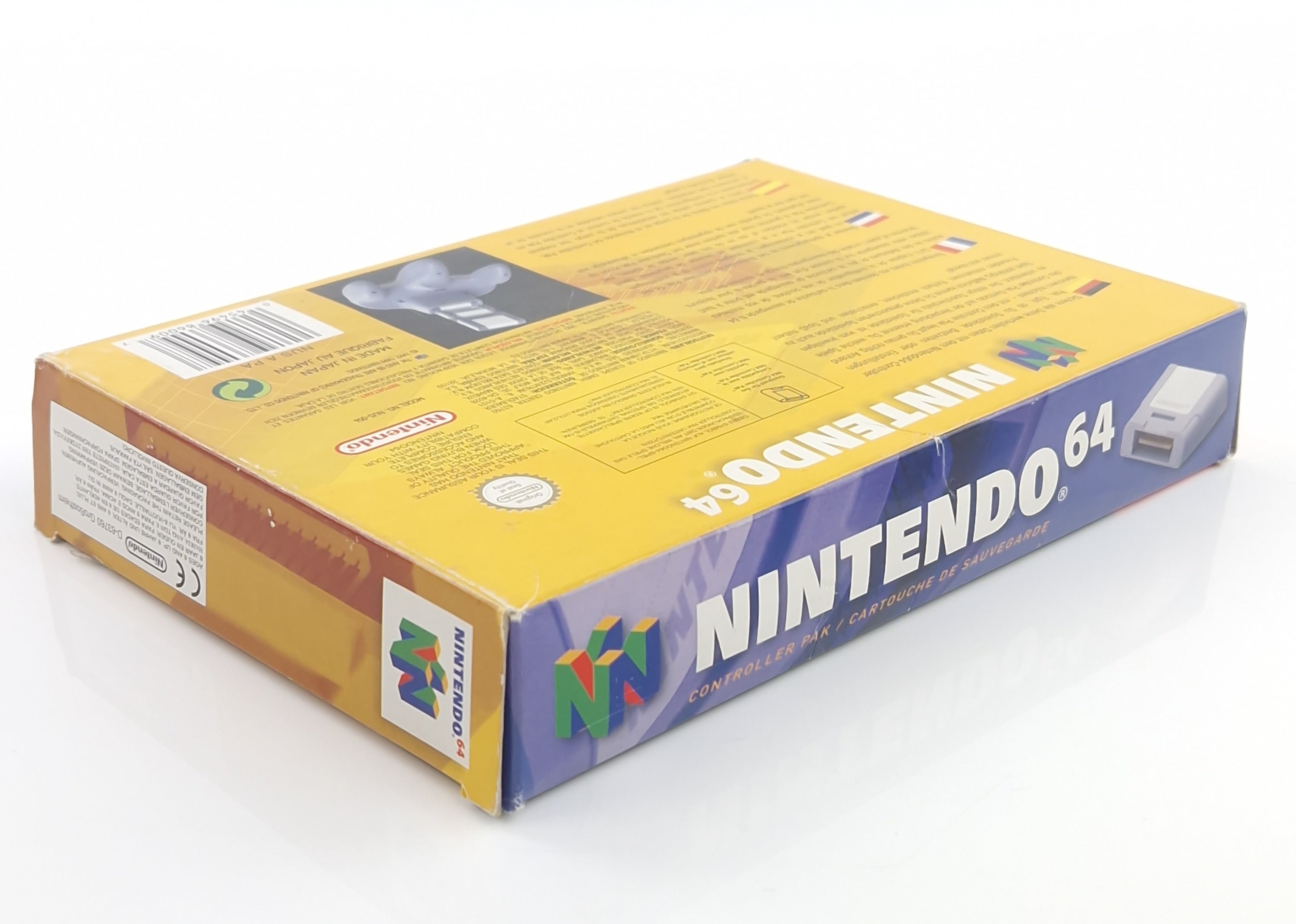 Nintendo 64 Zubehör – Controller Pak Speicherkarte (OVP)