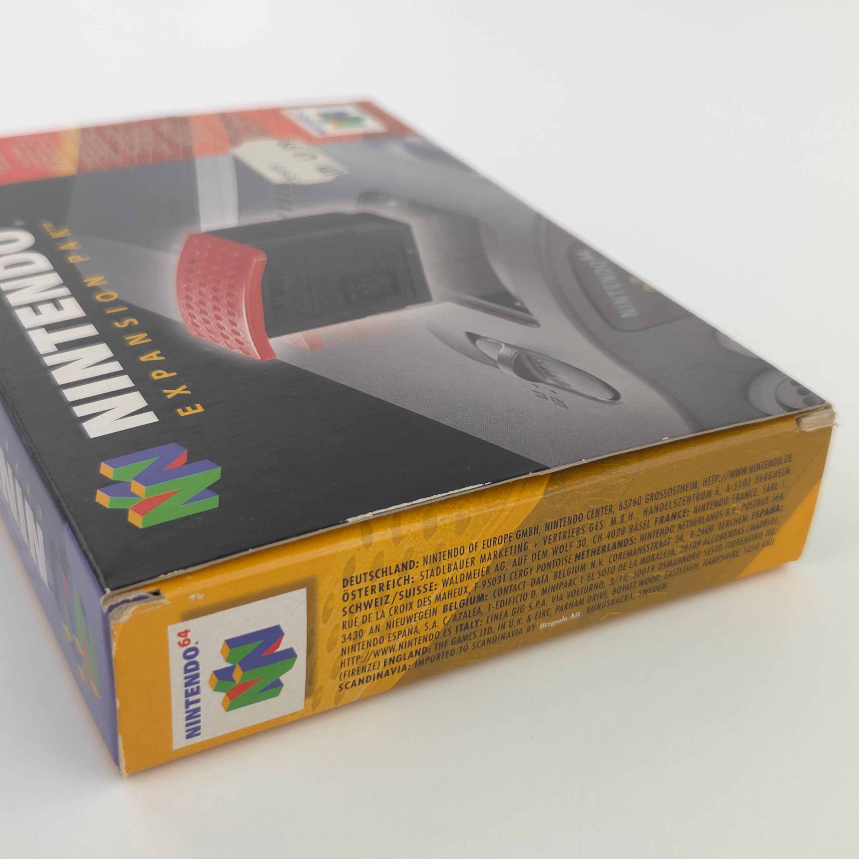 Nintendo 64 Zubehör Expansion Pak RAM Erweiterung OVP PAL