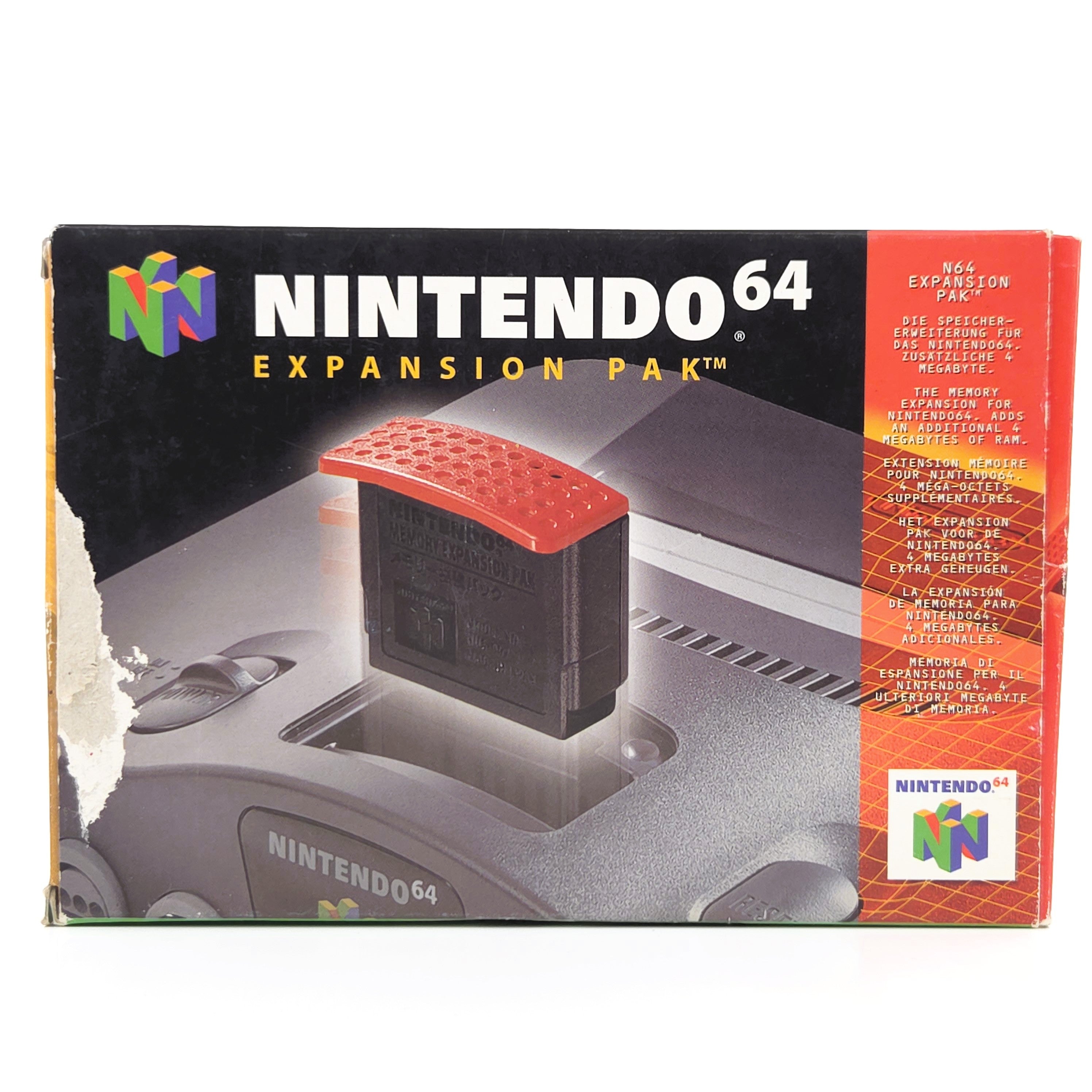 Nintendo 64 Zubehör – Expansion Pak OVP PAL