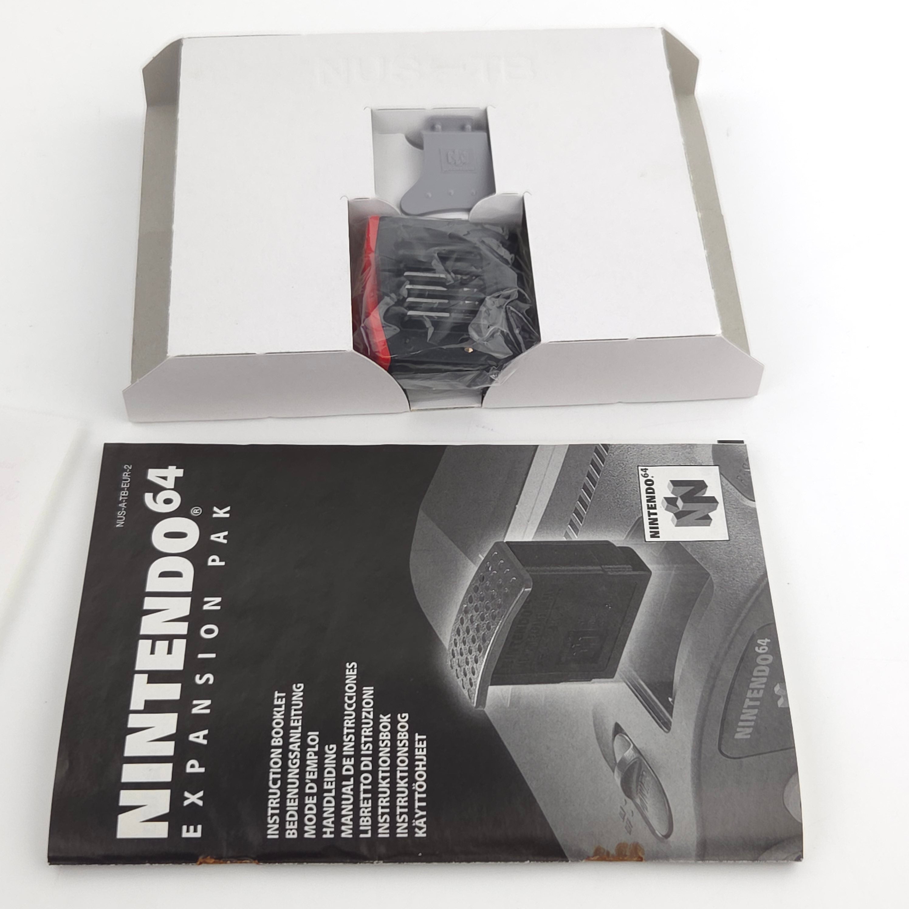 Nintendo 64 Zubehör Expansion Pak Ram Erweiterung OVP PAL
