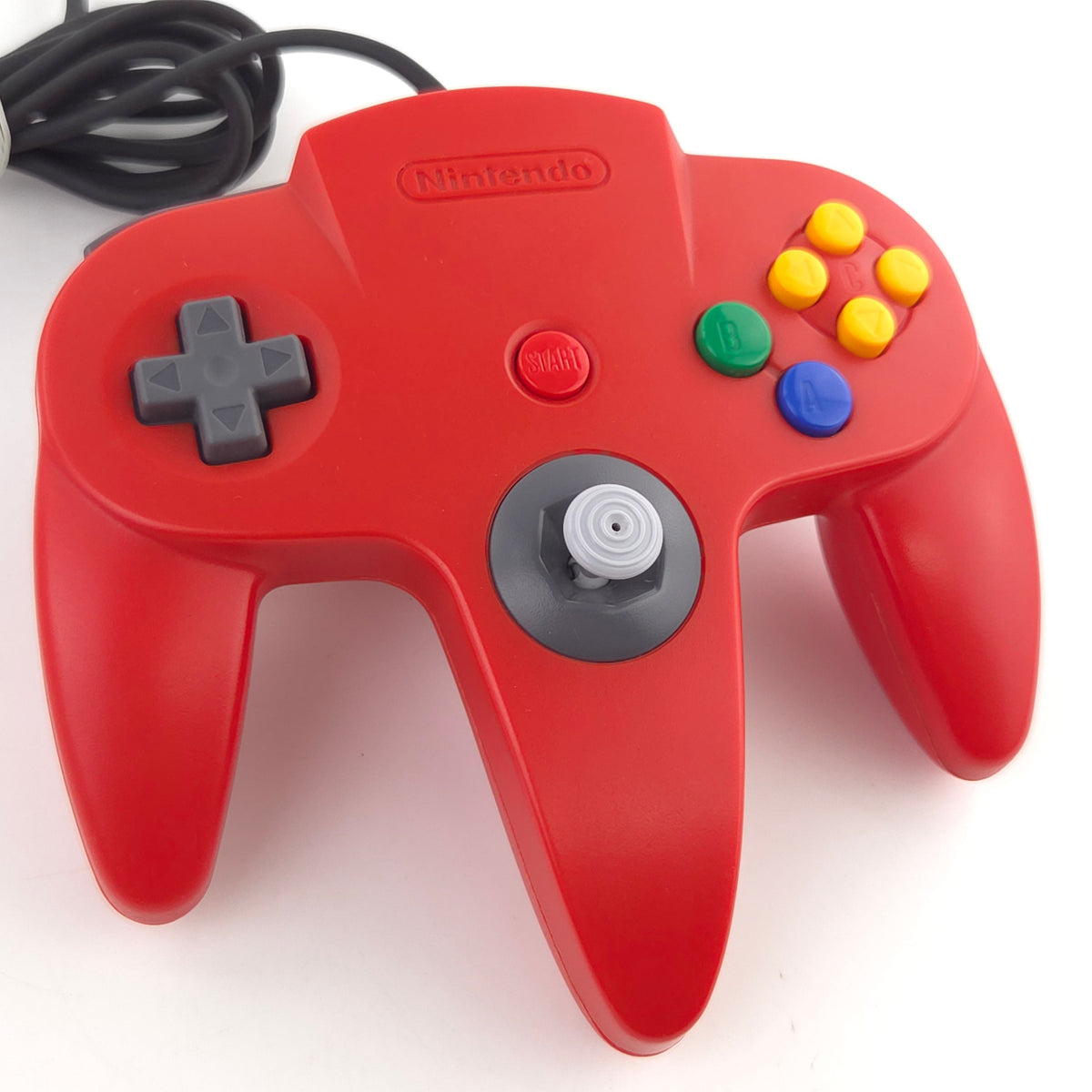 Nintendo 64 Zubehör: Original N64 Controller Gamepad (Farbe: Rot)