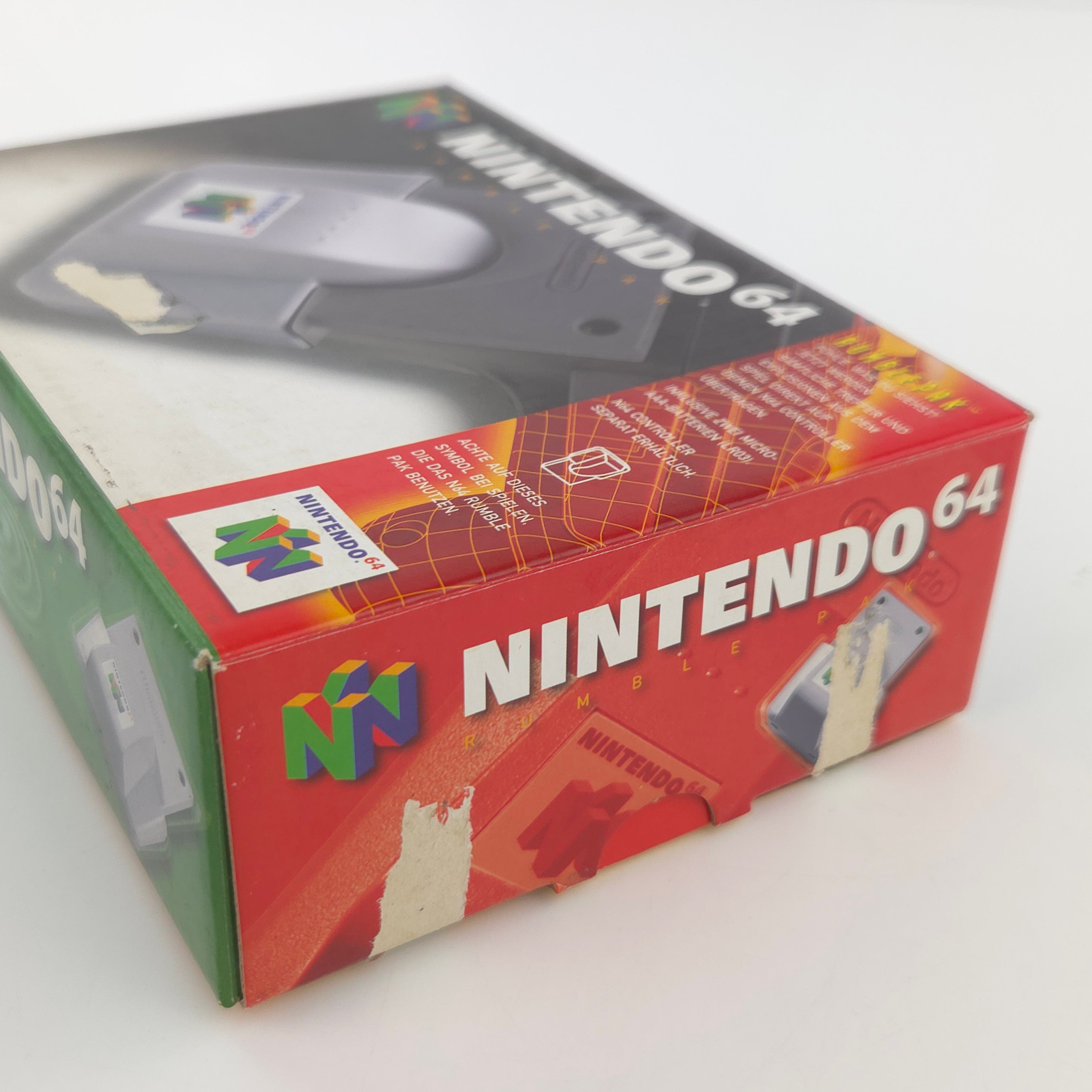 Nintendo 64 Zubehör Rumble Pak Vibrations Adapter OVP PAL