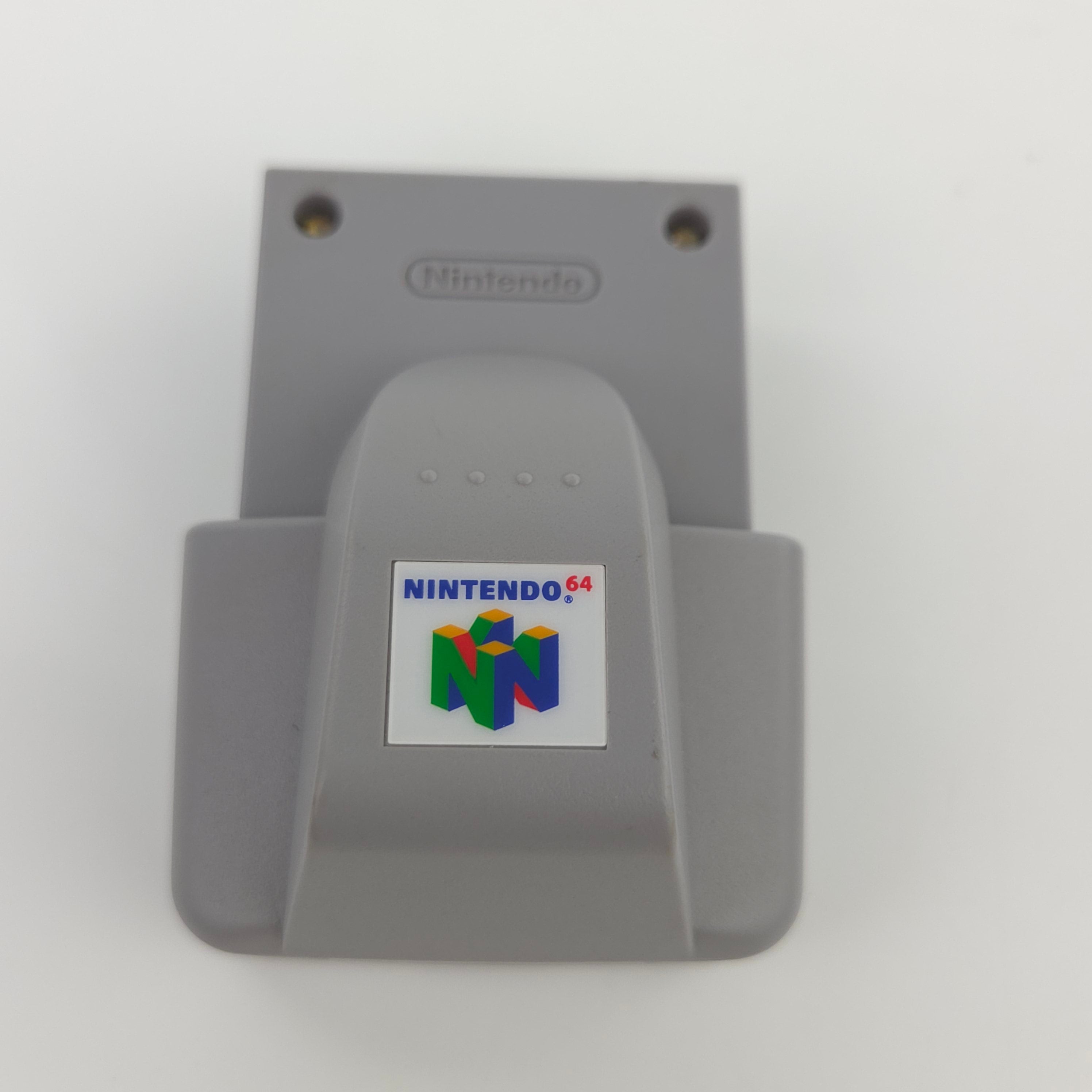 Nintendo 64 Zubehör Rumble Pak Vibrations Adapter OVP PAL