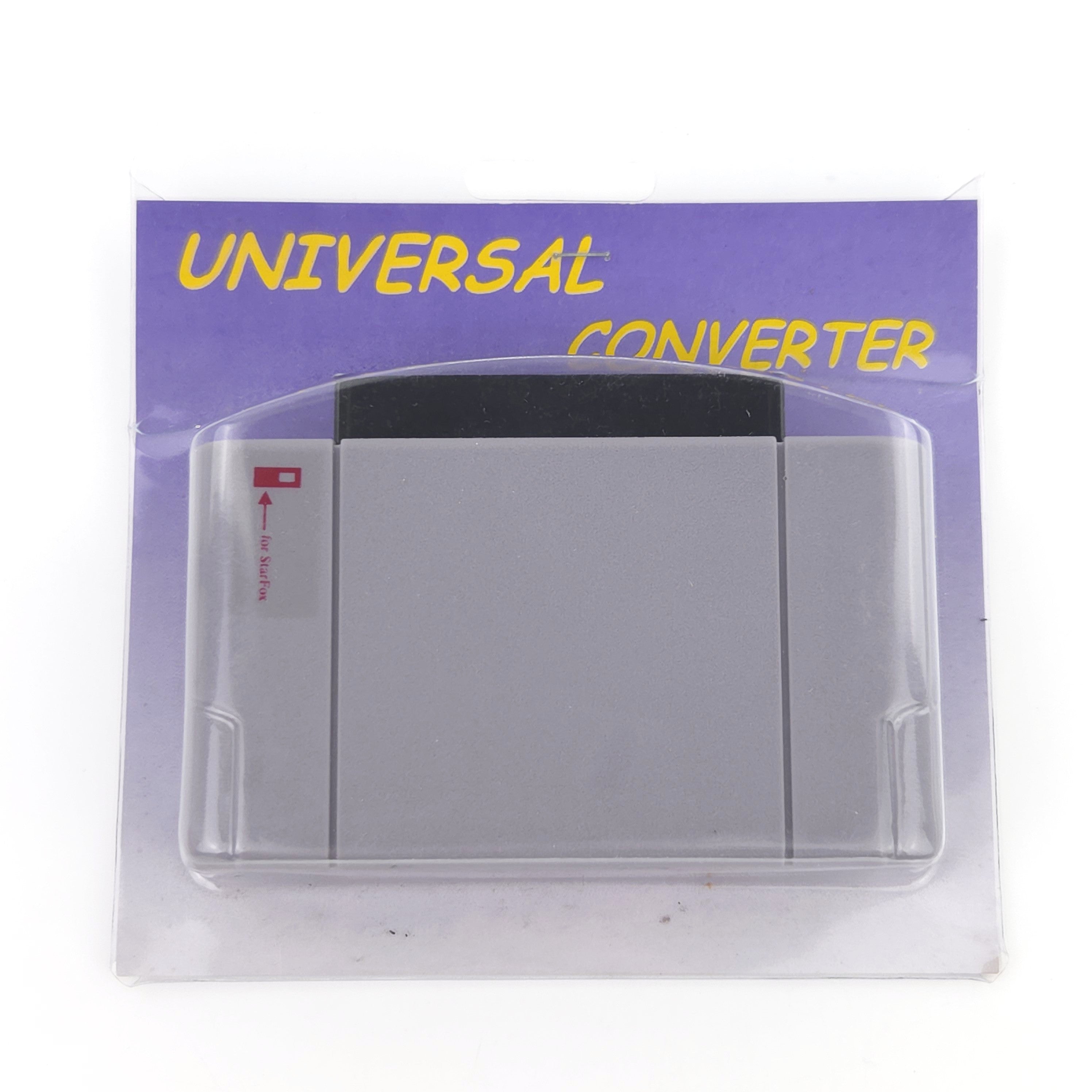 Nintendo 64 Zubehör – Universal Converter (OVP Neu)